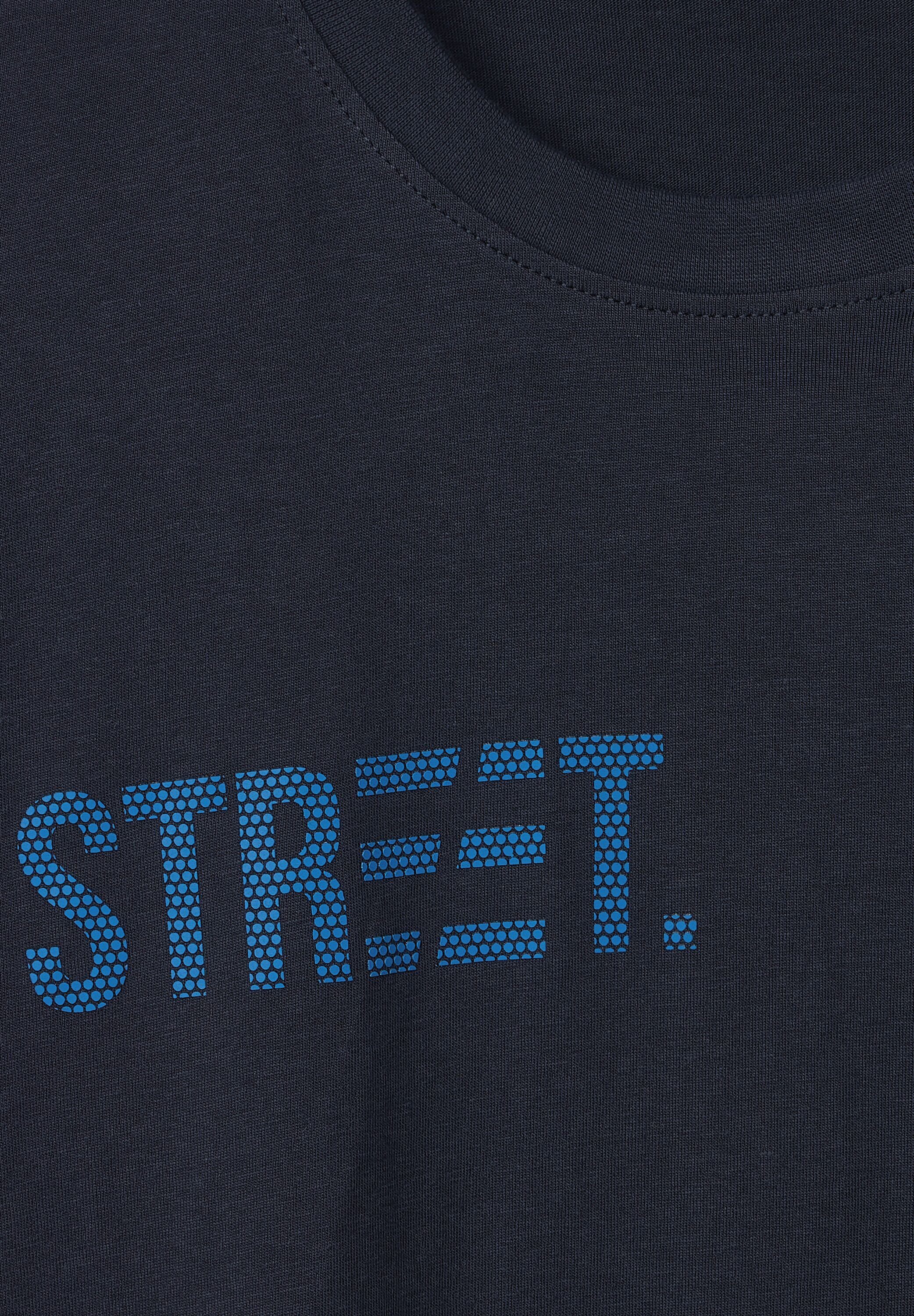 STREET ONE MEN T-Shirt blue night