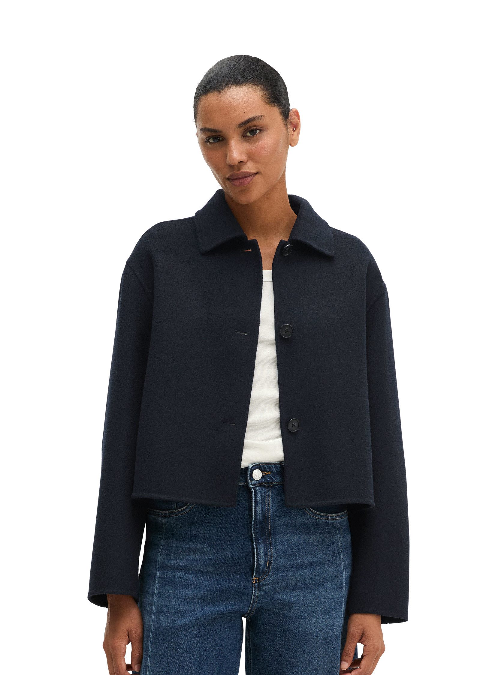 Marc O'Polo Outdoorjacke aus hochwertigem Doubleface