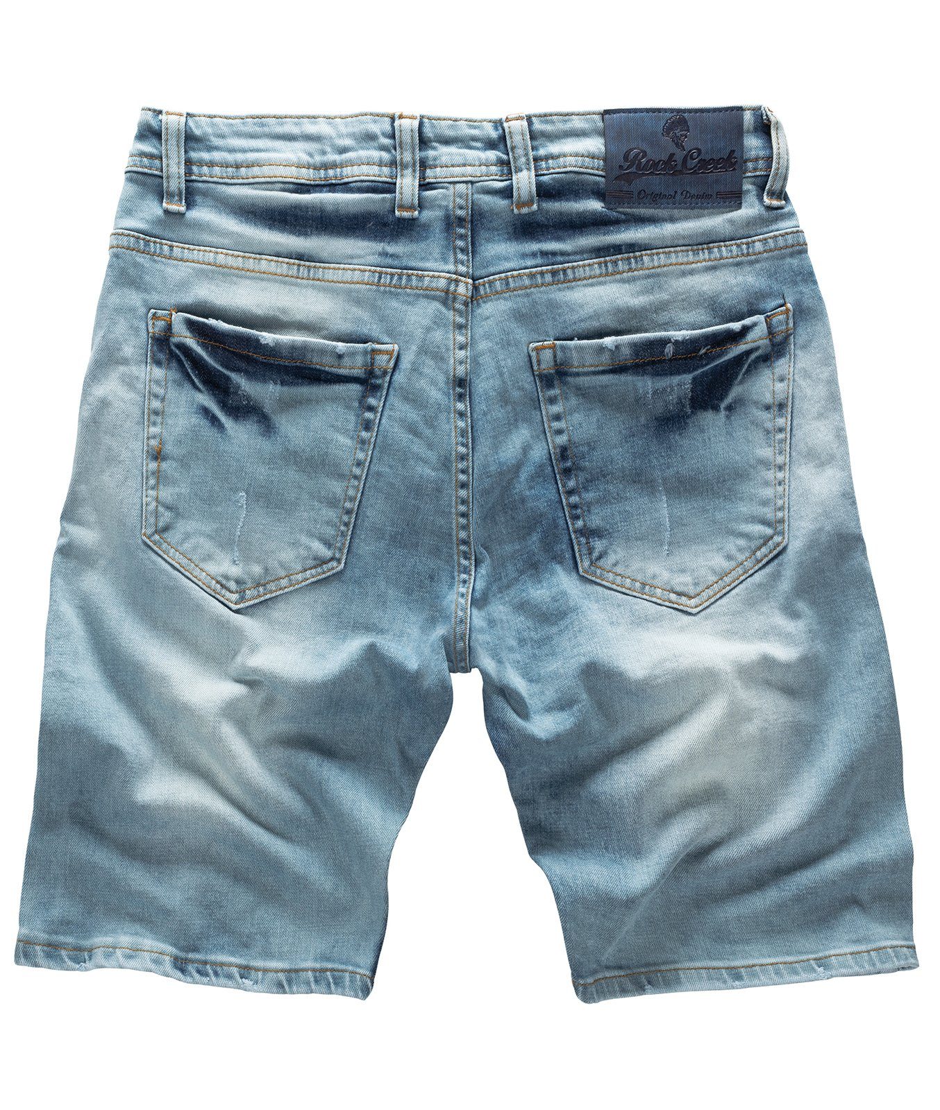 Jeansshorts Rock Creek Jeansshorts Herren RC-2126 Denim