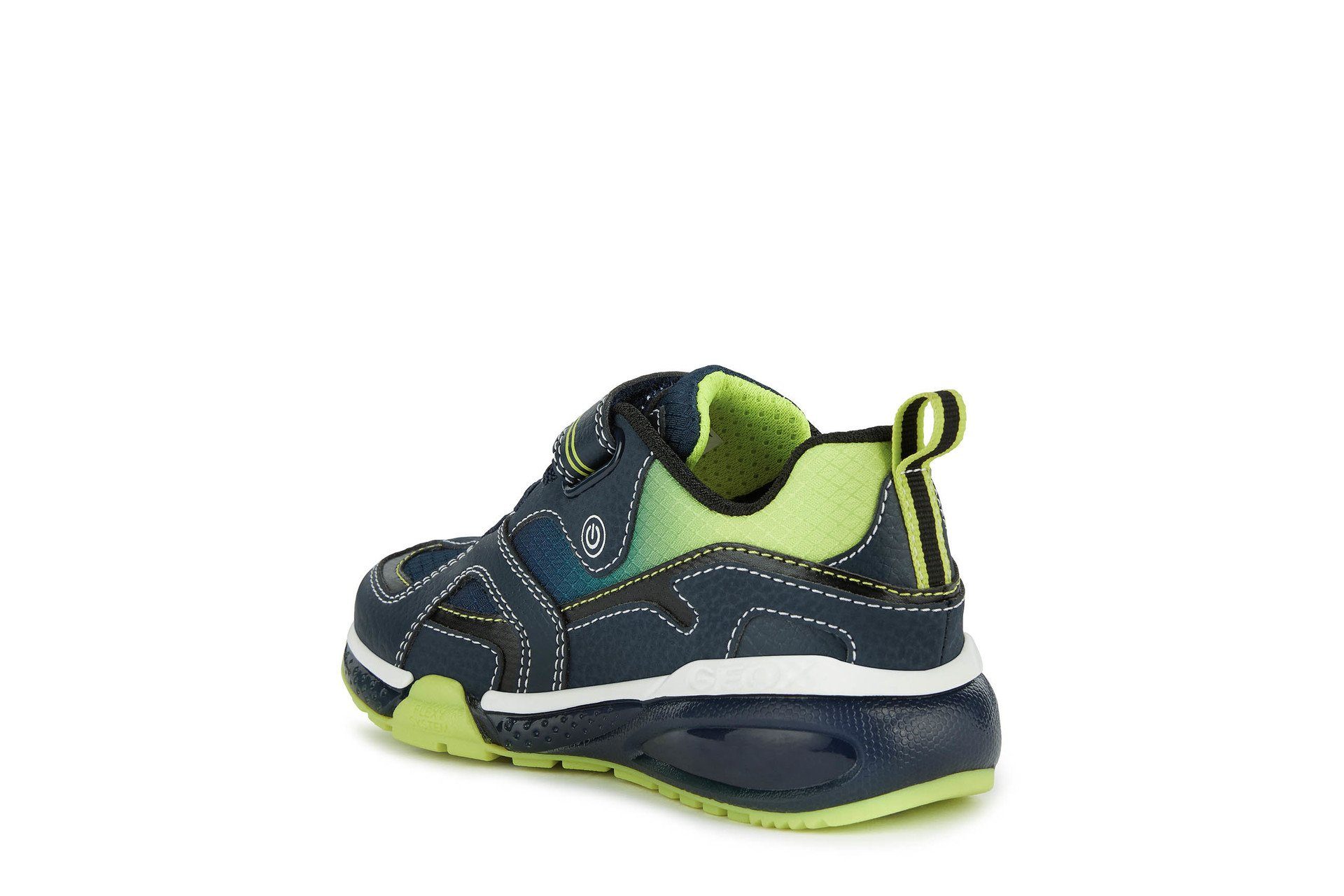 Blau Sneaker Geox (NAVY/LIME)