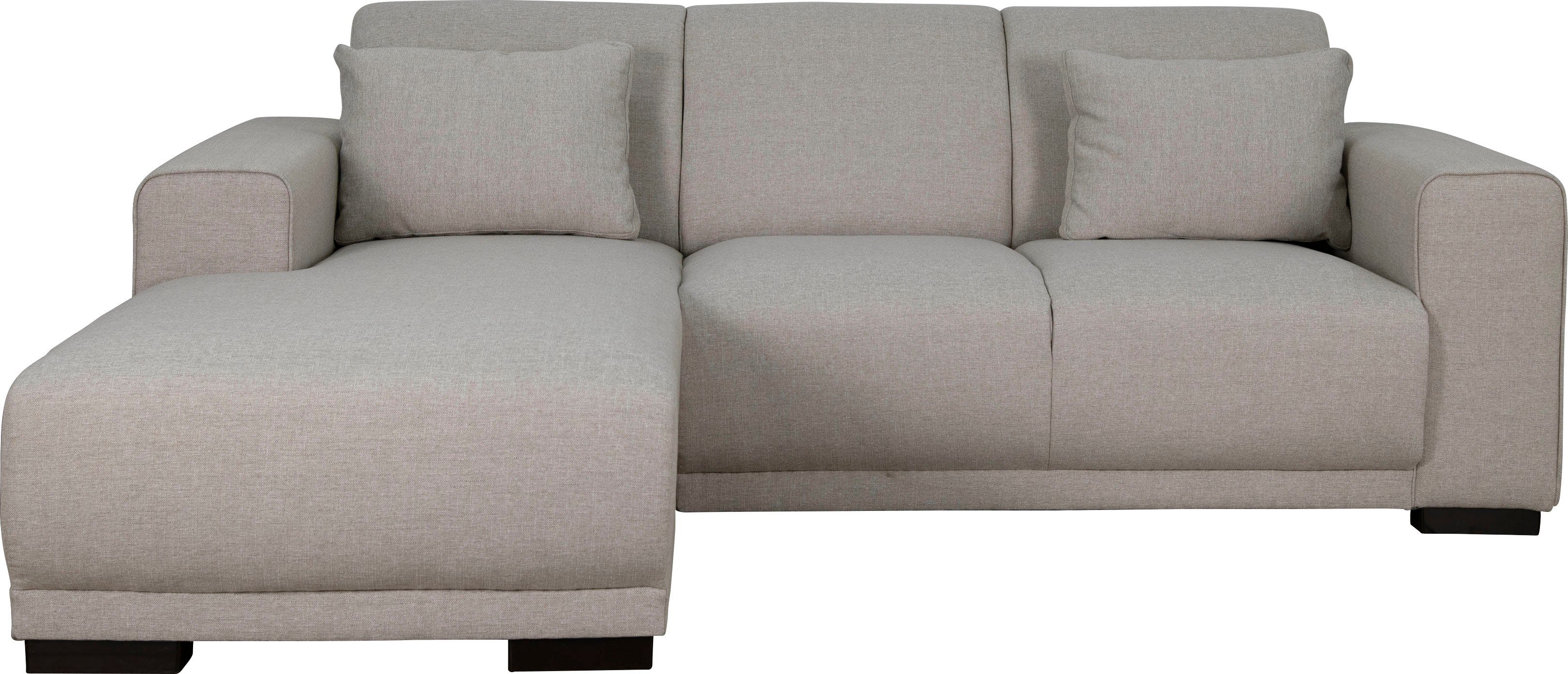 Home affaire Ecksofa "BORNHOLM L-Form mit Recamiere, Maße B/T/H: 234/162/85 günstig online kaufen