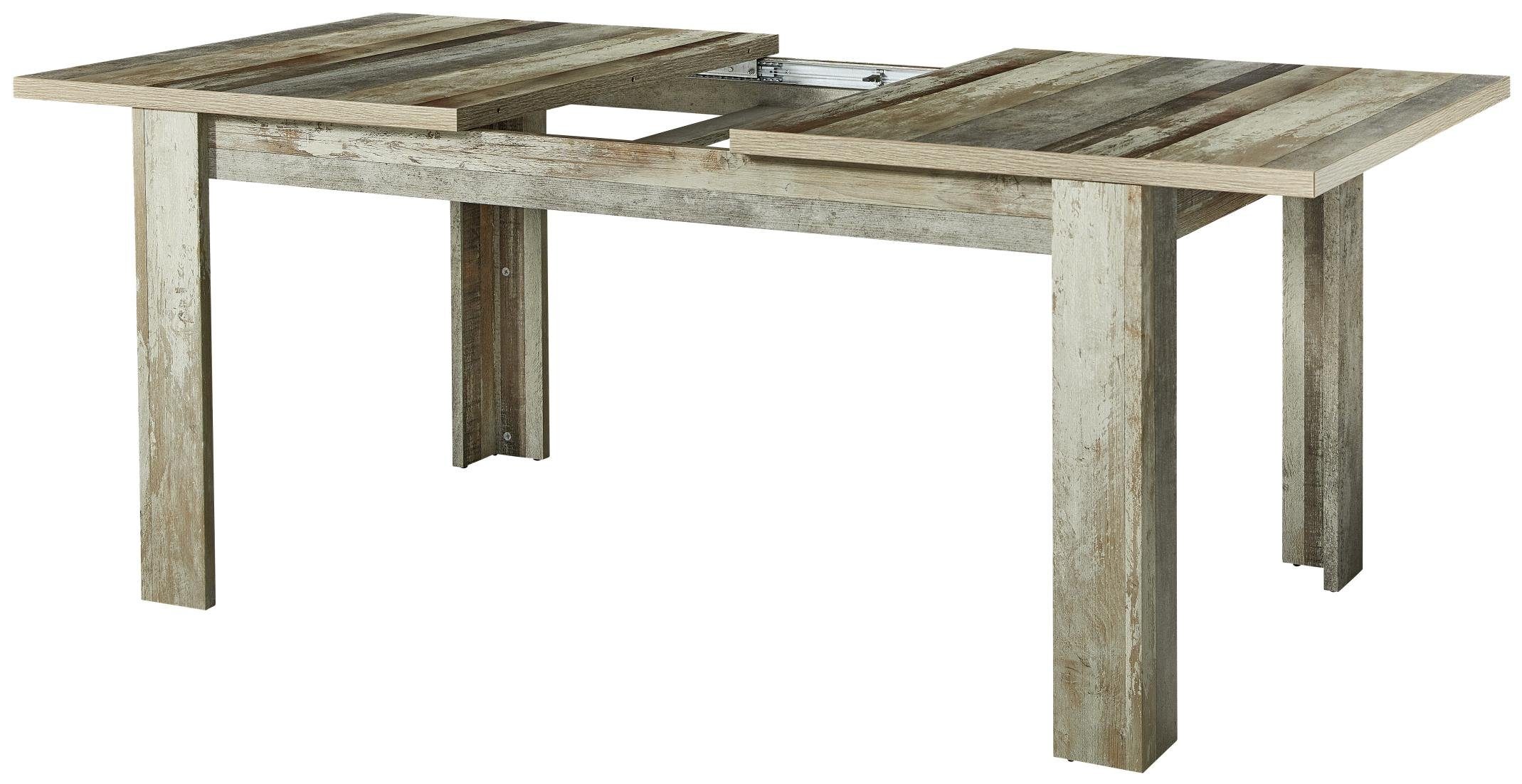 Bega Consult Driftwood Esstisch 160 Nachbildung - ausziehbar Esstisch x 90 cm BONANZA