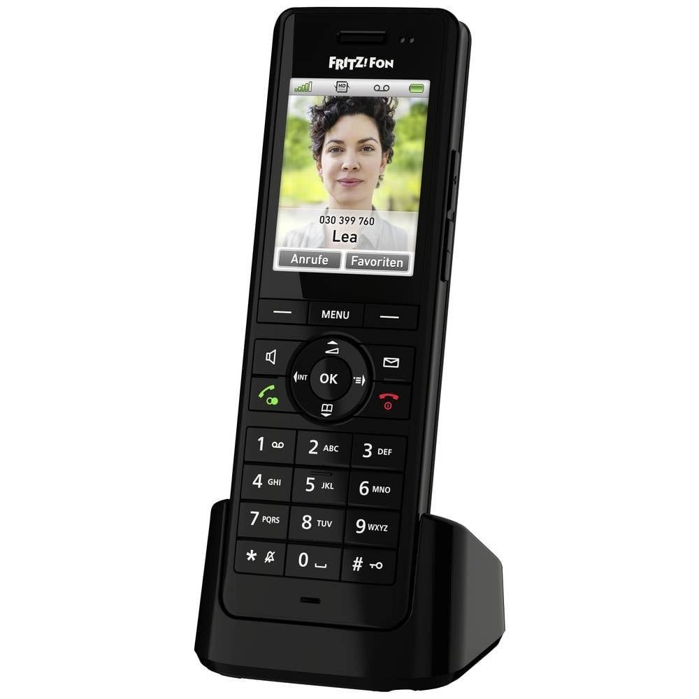 Fritz! AVM DECT-Mobilteil 20002966 Schnurloses Mobilteil (Headsetanschluss, Anrufbeantworter, Babyphone, Freisprechen)