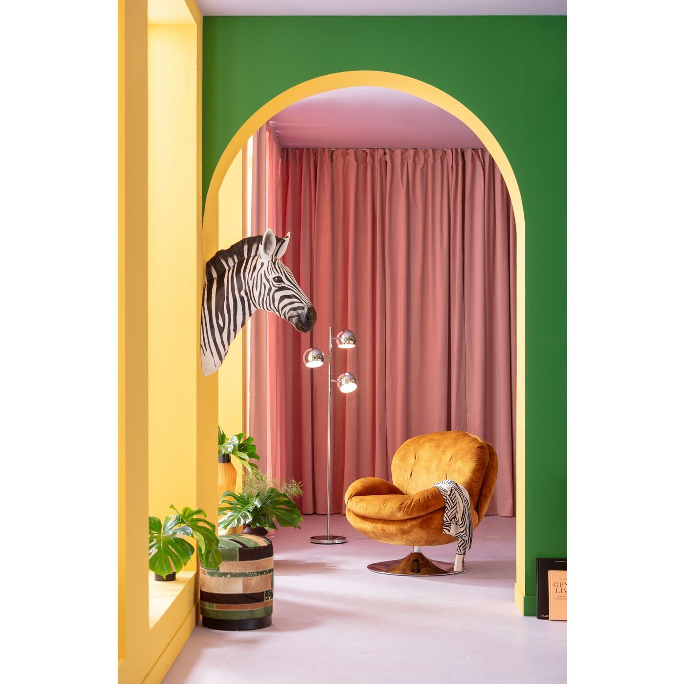Kare Design Stehlampe Calotta