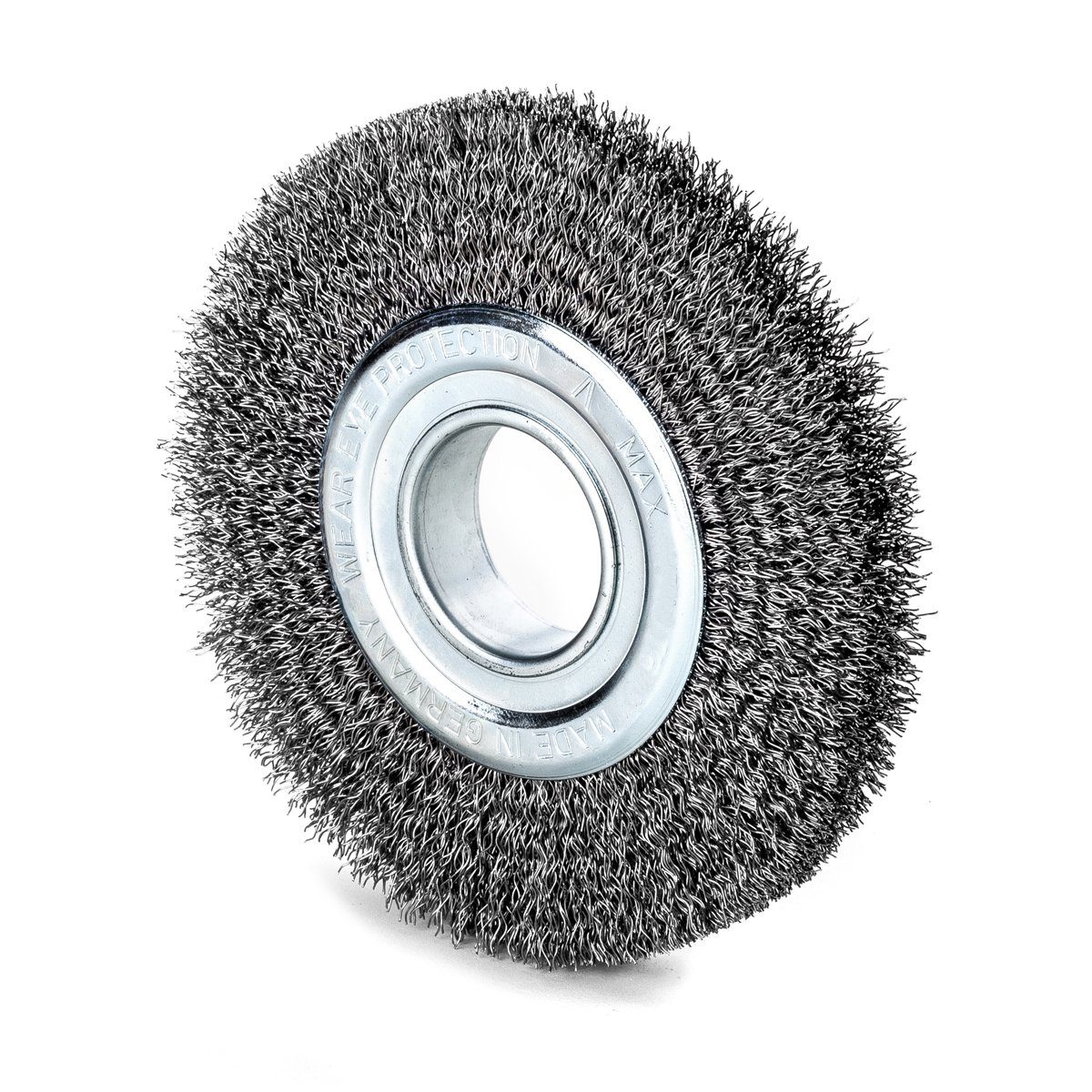 Lessmann Reinigungsbürste Lessmann Rundbürste Stahldraht gewellt Ã¸ 178mm, für