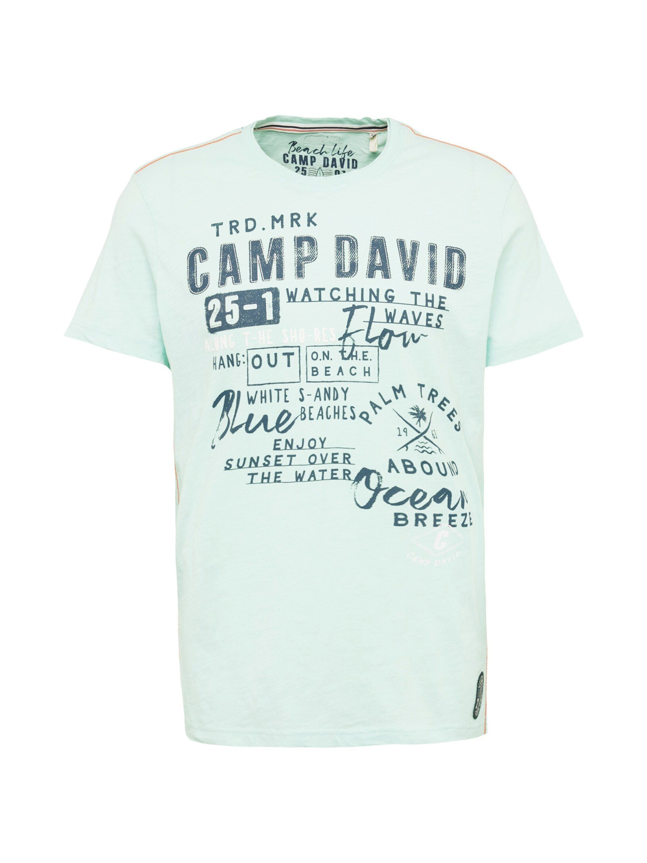 T-Shirt DAVID CAMP (1-tlg)