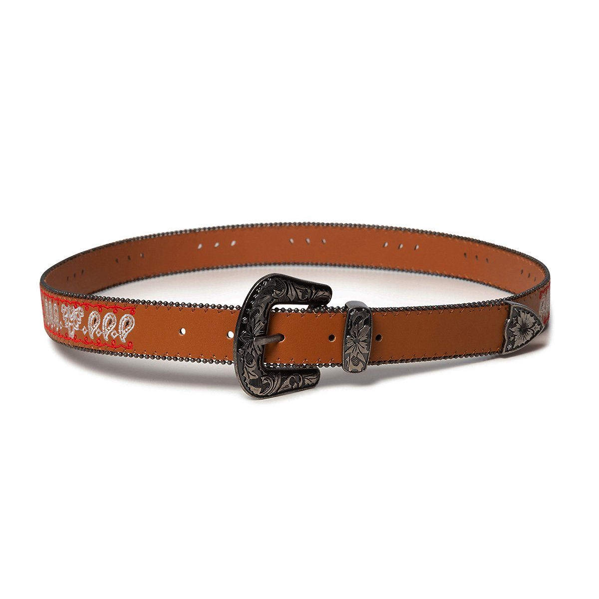Desigual Ledergürtel Ремни Dornschließe Cowboy-Style Belt Picnic 20SARP13/6011