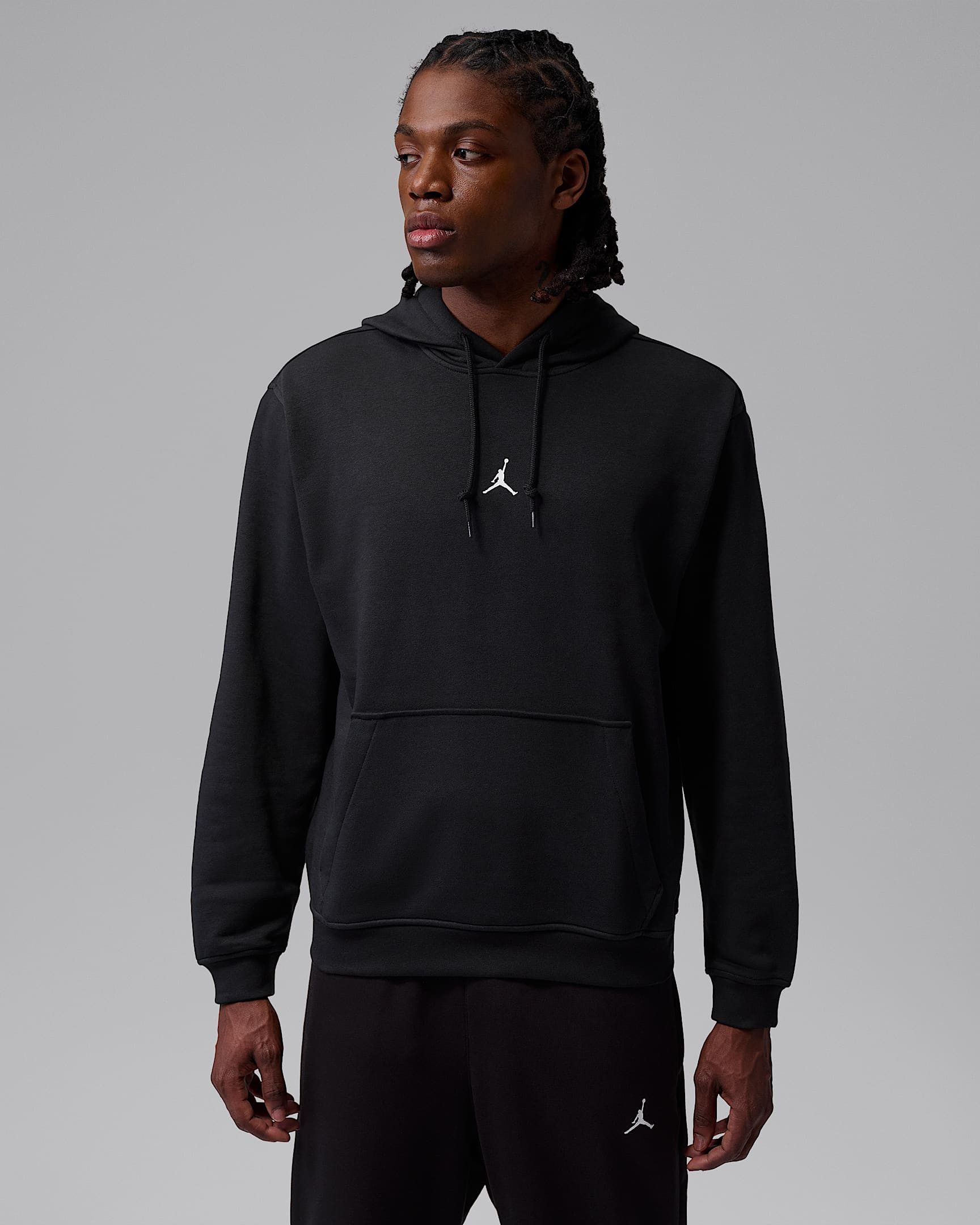 Jordan Kapuzensweatshirt Jordan Sport Crossover Men's Dri-FIT Fleece Pullover Hoodie mit Kapuze, aus Baumwolle und Polyester, bequeme Passform