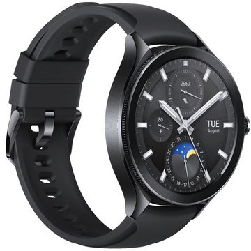 Xiaomi Watch 2 Pro - 4G LTE mit Leder Armband Smartwatch (3,63 cm/1,43 Zoll), mit Edelstahlgehäuse und LTE-Konnektivität, 3,63 cm (1,43 Zoll) Always-on-AMOLED-Display