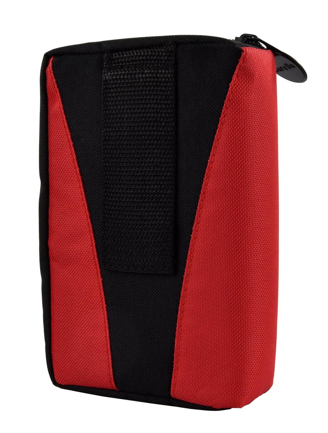 Karella Dartpfeil Darttasche THE PAK - rot/schwarz, Dart Case Etui Tasche für Dartpfeile Flights