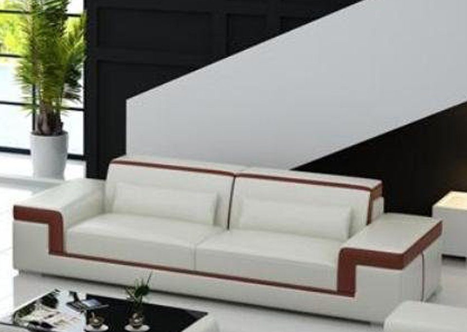 Luxus Sofa Dreisitzer Neu, Design Sofa JVmoebel Europe in Designer stilvolles Made Polstermöbel