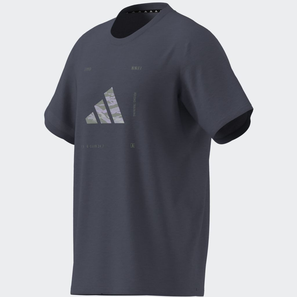 adidas Performance T-Shirt CLIMACOOL TRAINING CAMO LOGO GRAPHIC Trainingsshirt mit CLIMACOOL, Logo mit Camoprint