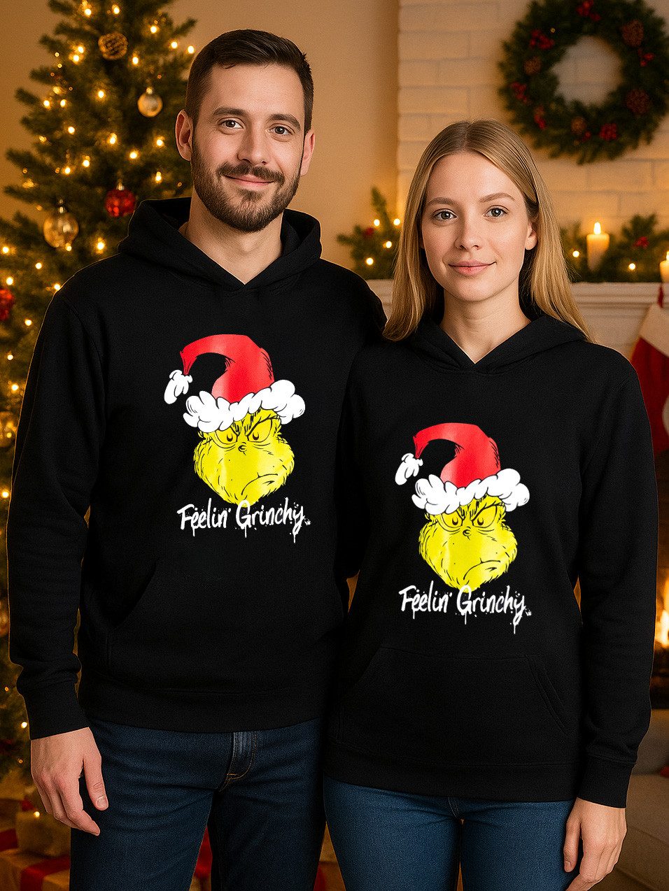 United Labels® Sweatshirt The Grinch Hoodie Kapuzenpullover Sweatshirt Pullover mit Kapuze