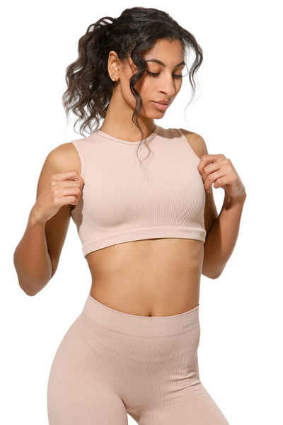 Yenita® Sporttop "Ribbed Collection"