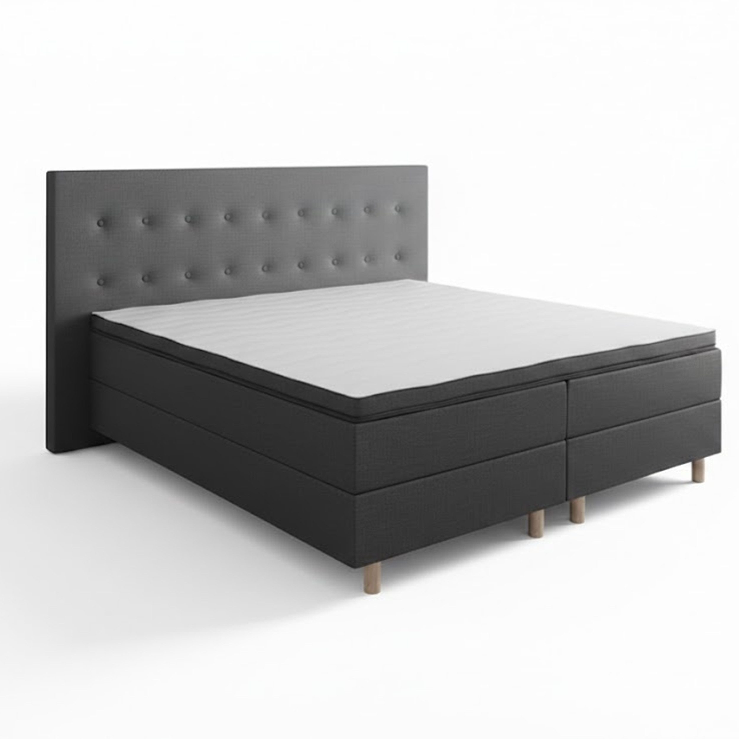 Best for Home Boxspringbett Boxspringbett NEO mit Bonellfederkern & 5 cm To günstig online kaufen