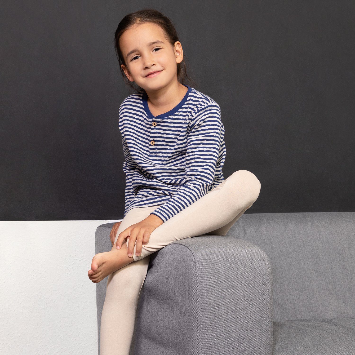 celodoro Leggings Kinder Leggings, stretchige Jersey Hose aus Baumwolle