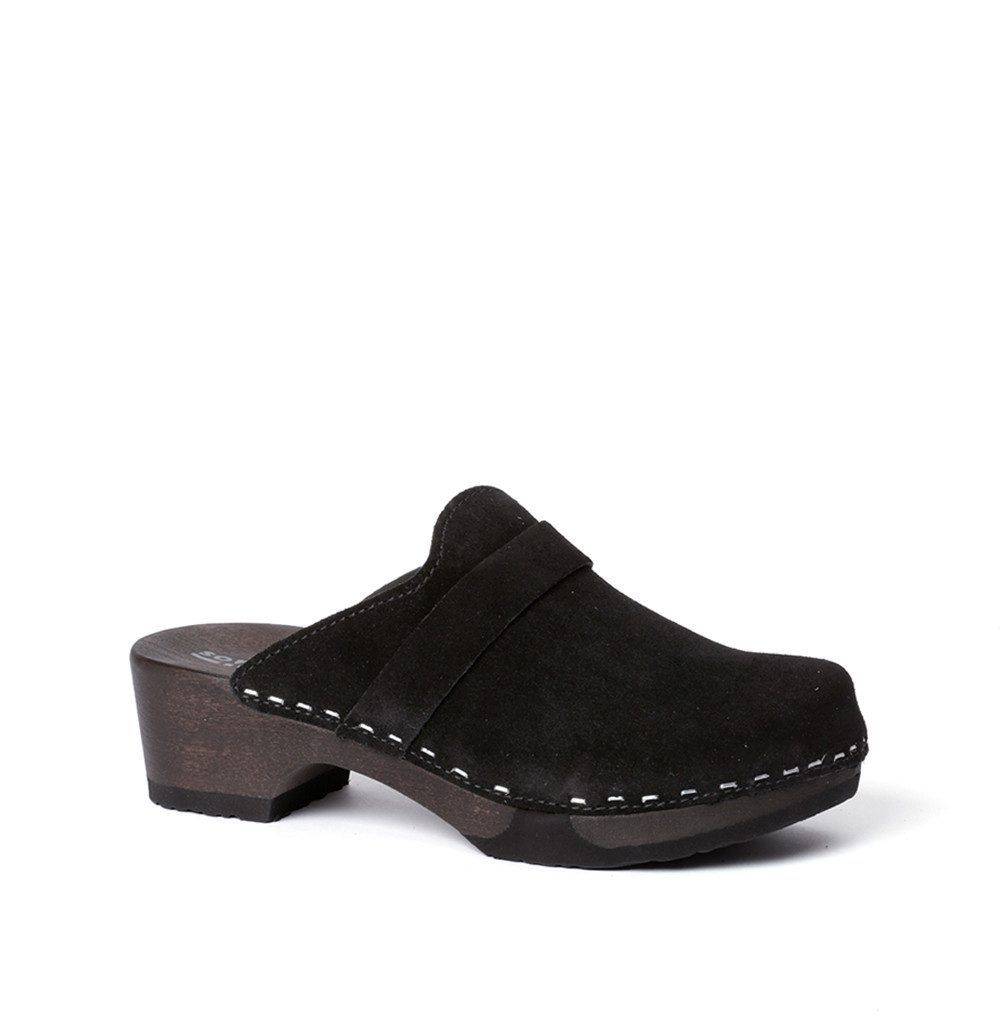 Softclox TAMINA Kaschmir schwarz (dunkel) Clog