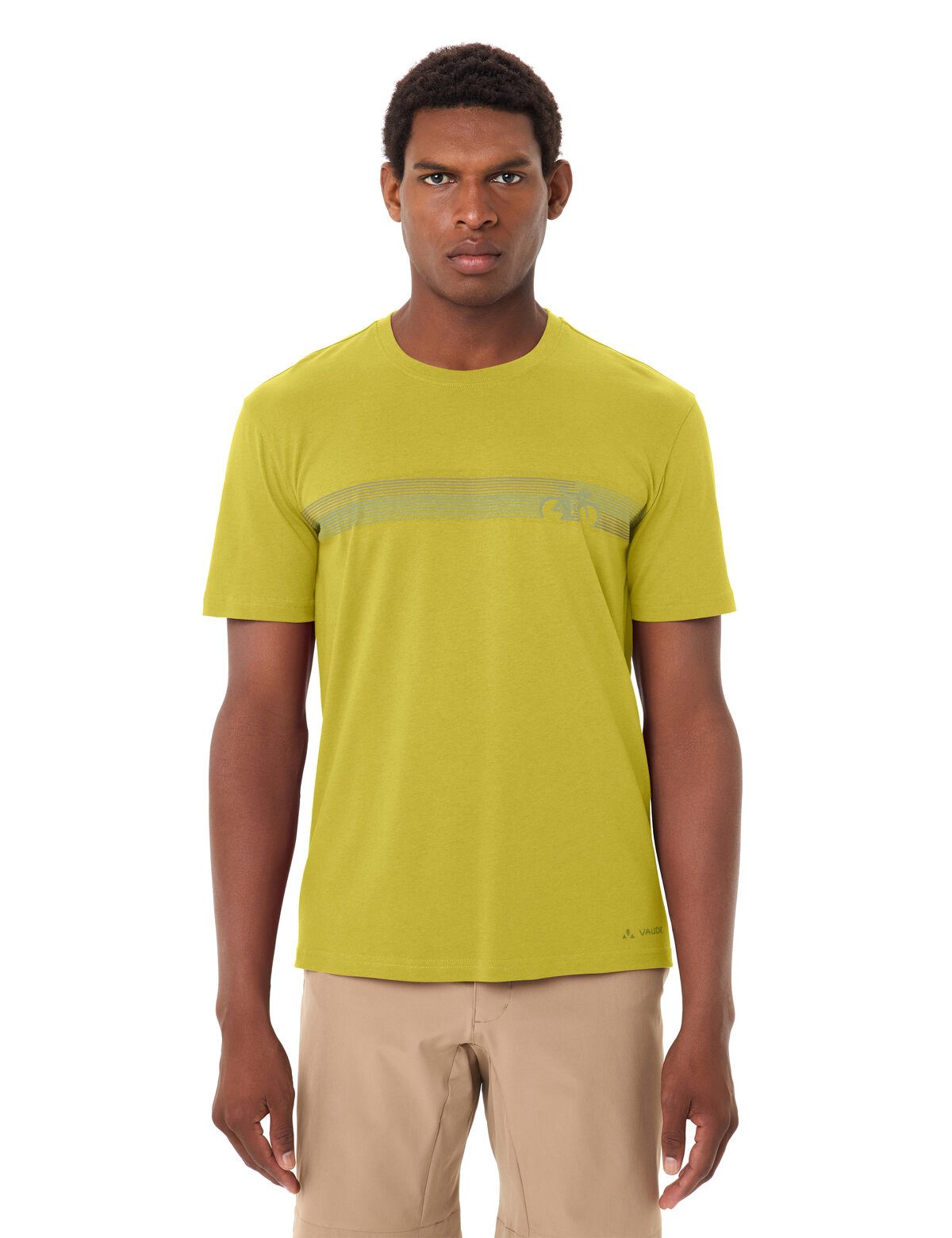 VAUDE Funktionsshirt MEN'S CYCLIST T-SHIRT V sportliche Passform, kurze Ärmel, für vielseitige Aktivitäten