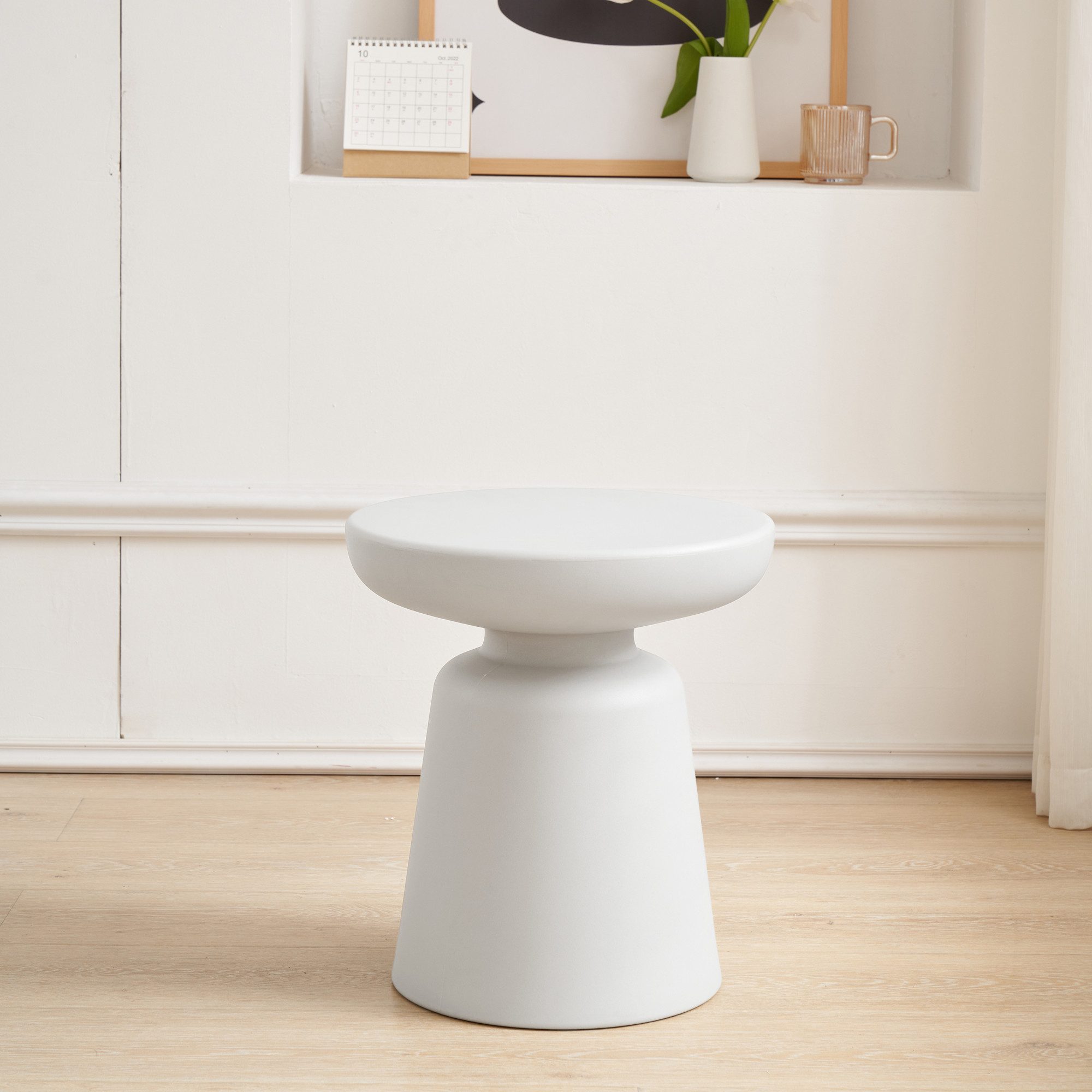 en.casa Beistelltisch, »Posio« Sofatisch 44xØ40 cm günstig online kaufen