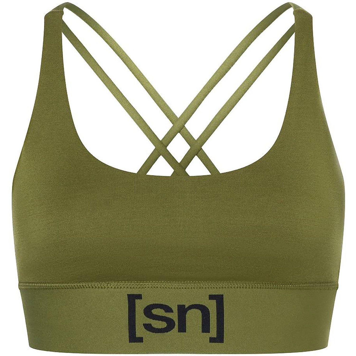 SUPER.NATURAL Set: Sport-BH Bikiniunterteil W BISHI HIGHWAIST BRIEFS