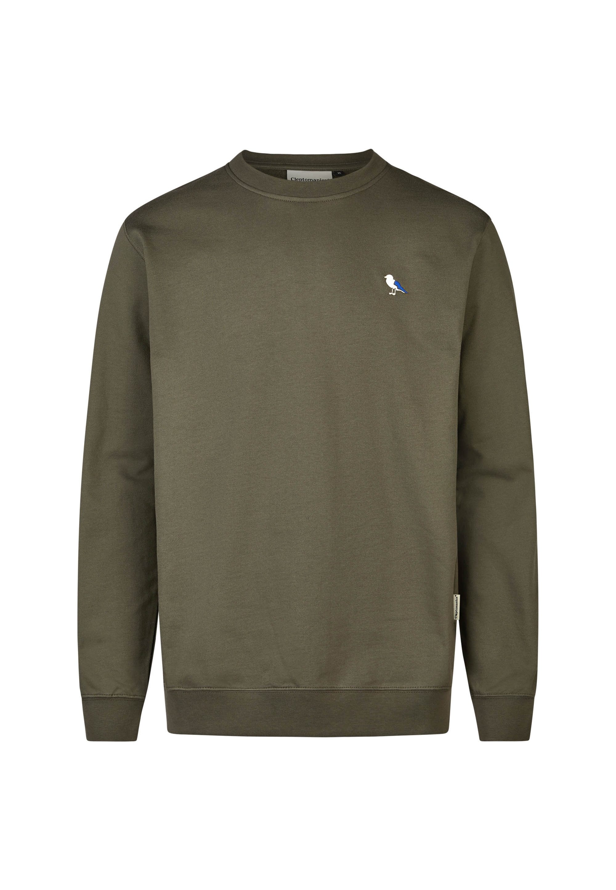 Cleptomanicx Sweatshirt Embro Gull mit kleiner günstig online kaufen