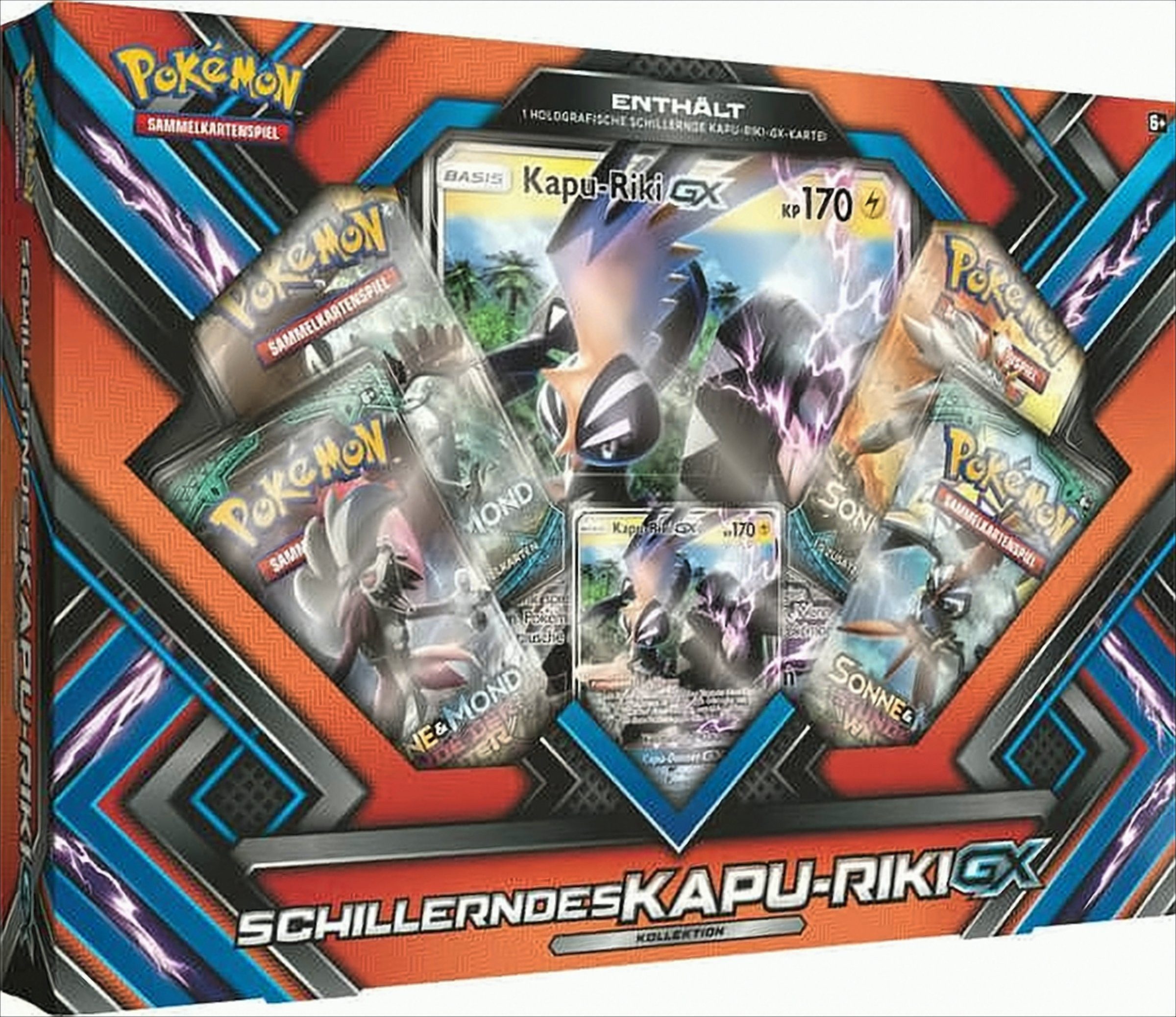 POKÉMON Sammelkarte Pokémon Cards Shiny Kapu-Riki GX Box DE