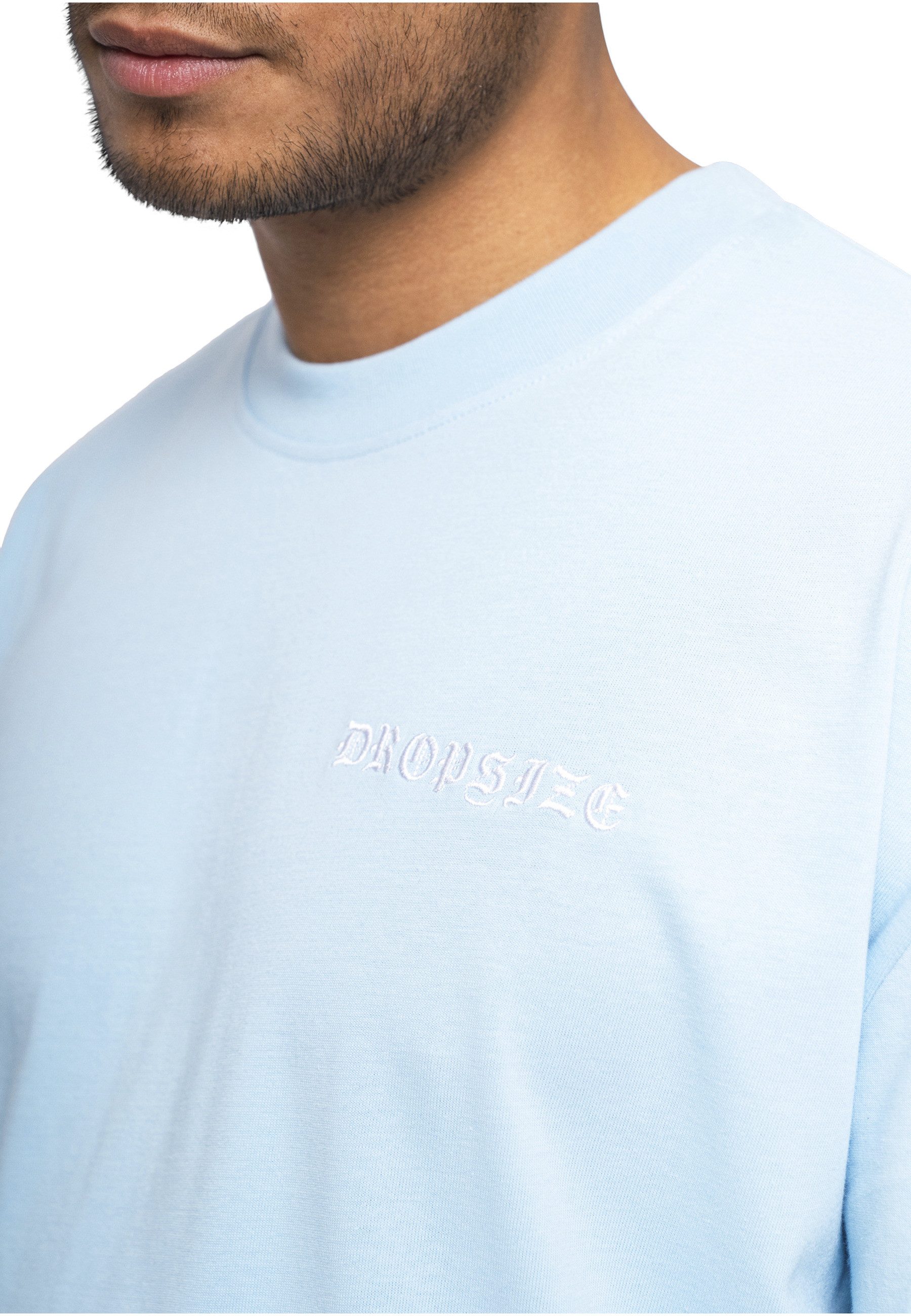 Dropsize T-Shirt Dropsize Herren Heavy Oversize Crime T-Shirt (1-tlg)
