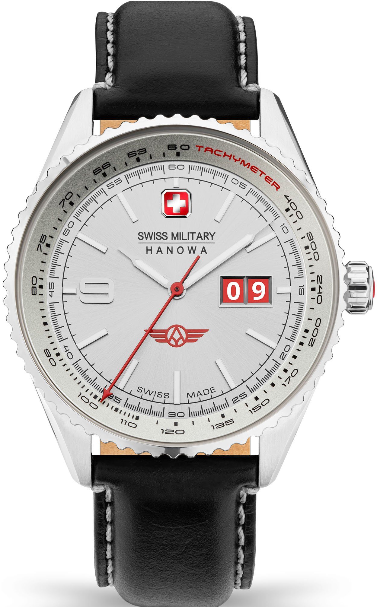 Swiss Military Hanowa Multifunktionsuhr weiß SMWGB2101001 AFTERBURN