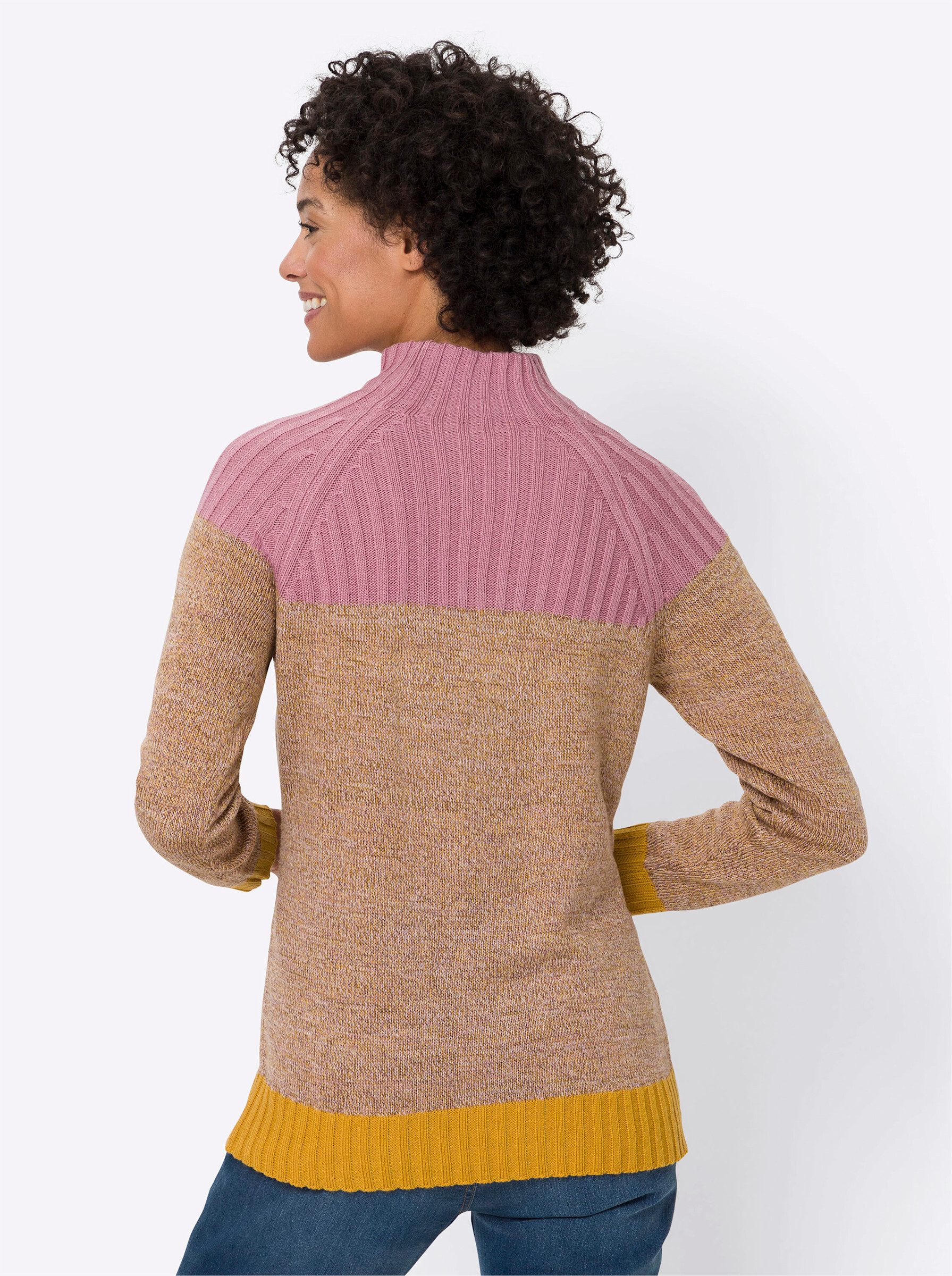 Sieh an! Strickpullover Langarm-Pullover günstig online kaufen