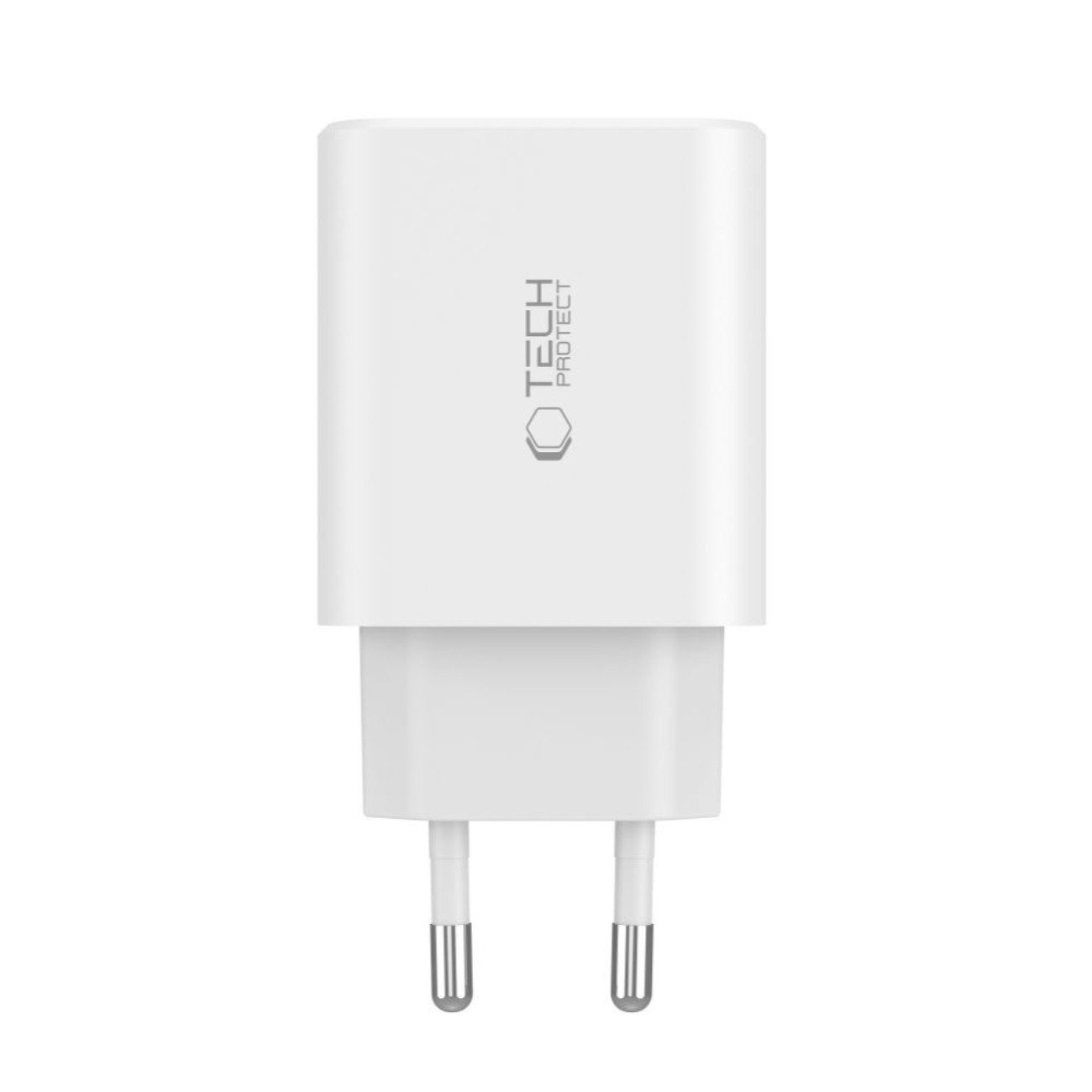 TECH PROTECT NC30W USB-Ladegerät (3000 mA, Einzelartikel, 3-Port-Schnellladegerät mit PD30W, QC3.0 und PPS-Unterstützung)