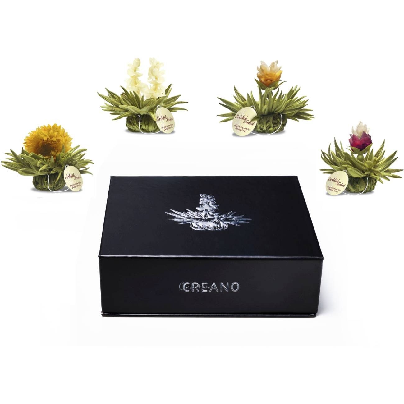 Creano Tee Magnetbox 6er Teelini Weißer Tee, 1 x 1 St.