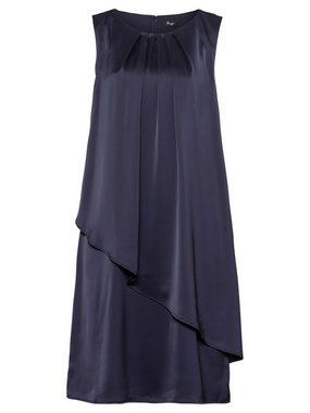 Sheego Cocktailkleid Große Größen im Lagenlook, aus samtartigem Chiffon