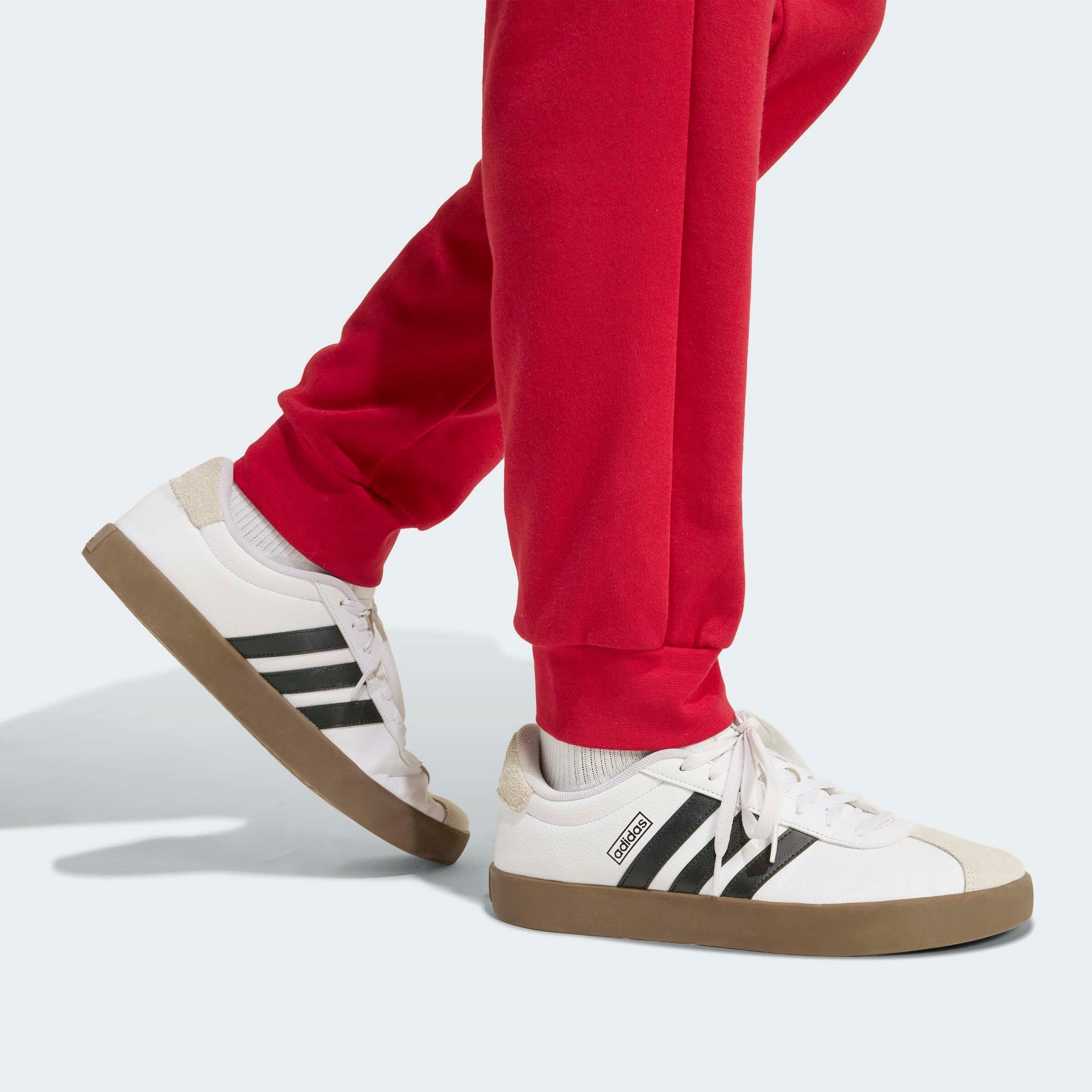 adidas Sportswear Trainingsanzug 3-STREIFEN FLEECE (2-tlg), zweiteiliges Set, für Sportmode und Streetwear – Bild 5 von 5