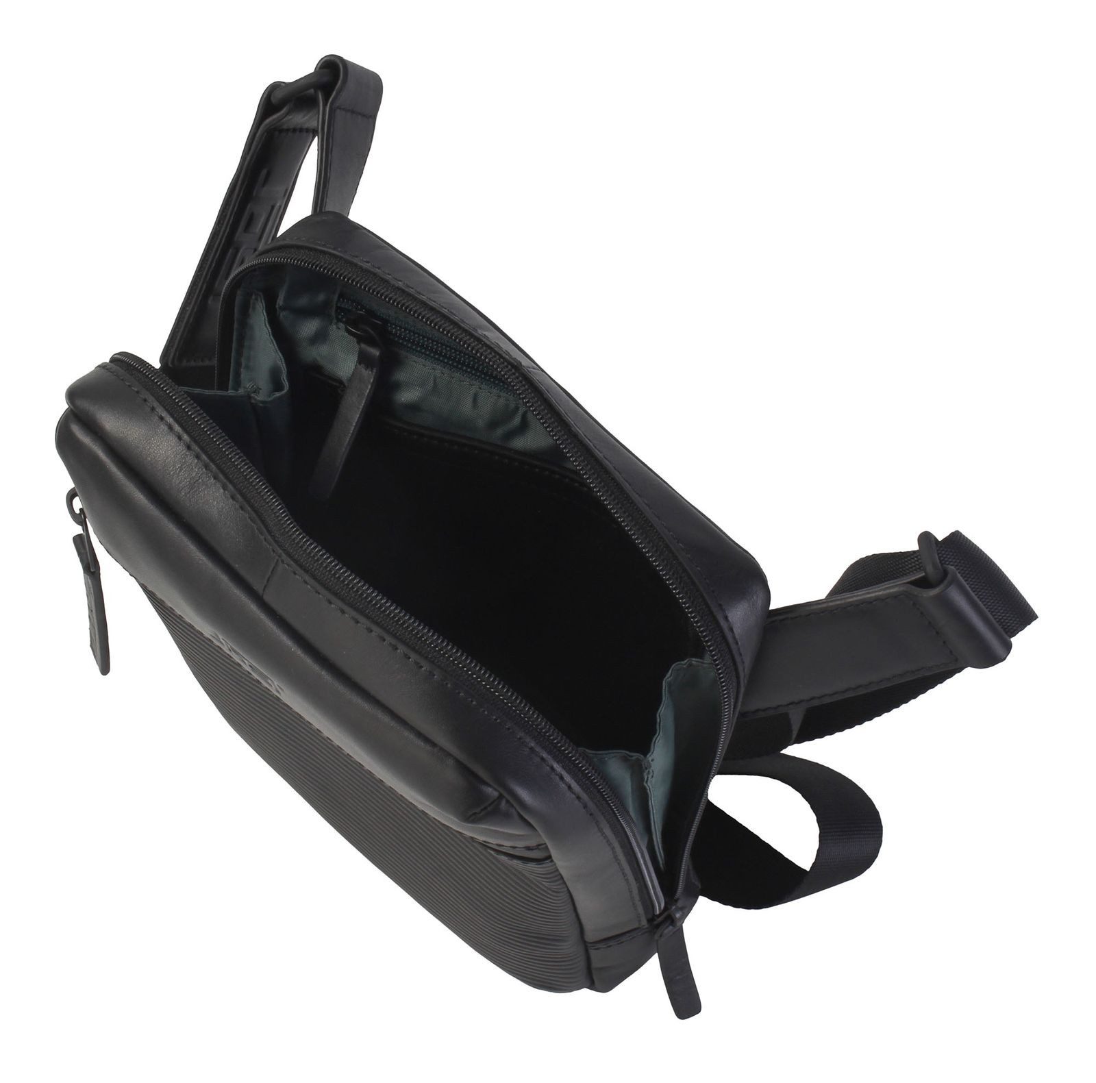 Jost Umhängetasche Zip Shoulder Bag, aus echtem Rindsleder