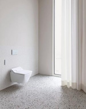 Duravit WC-Komplettset DU Wand-WC Viu 570mm rimless Weiß f. SW