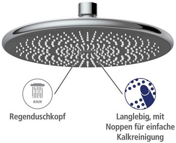 WENKO Regenduschkopf Watersaving, (1-tlg), Ø 22,5 cm