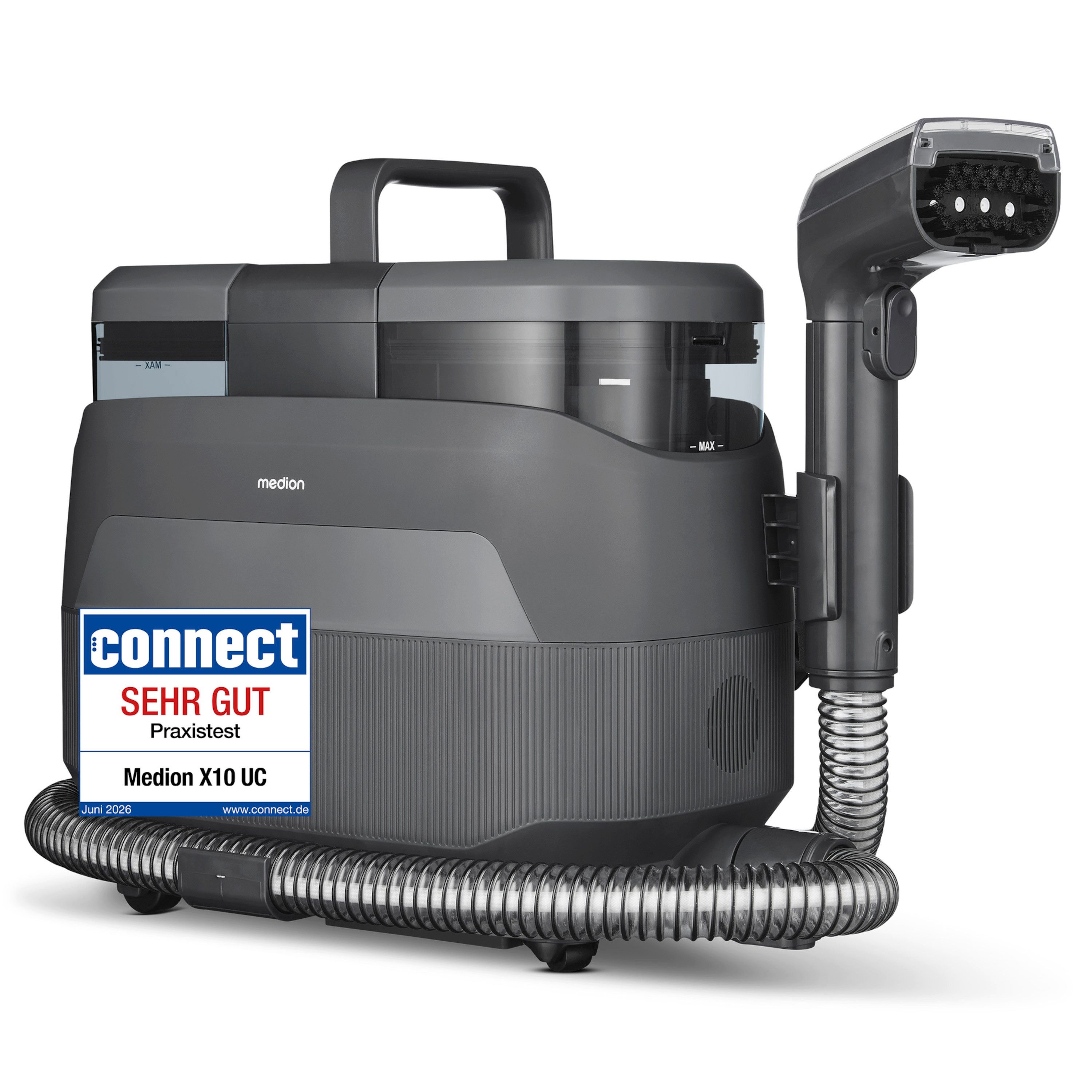 Medion® Nass-Trocken-Sauger X10 UC Polsterreiniger (MD 100123), 1650 W, beutellos