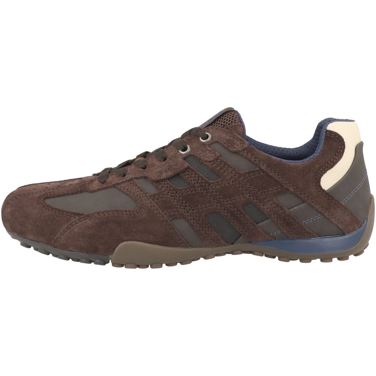 Geox U Snake K Herren Sneaker Turnschuhe, Sportschuhe, Freizeitschuhe, Halbschuhe, Schnürschuhe