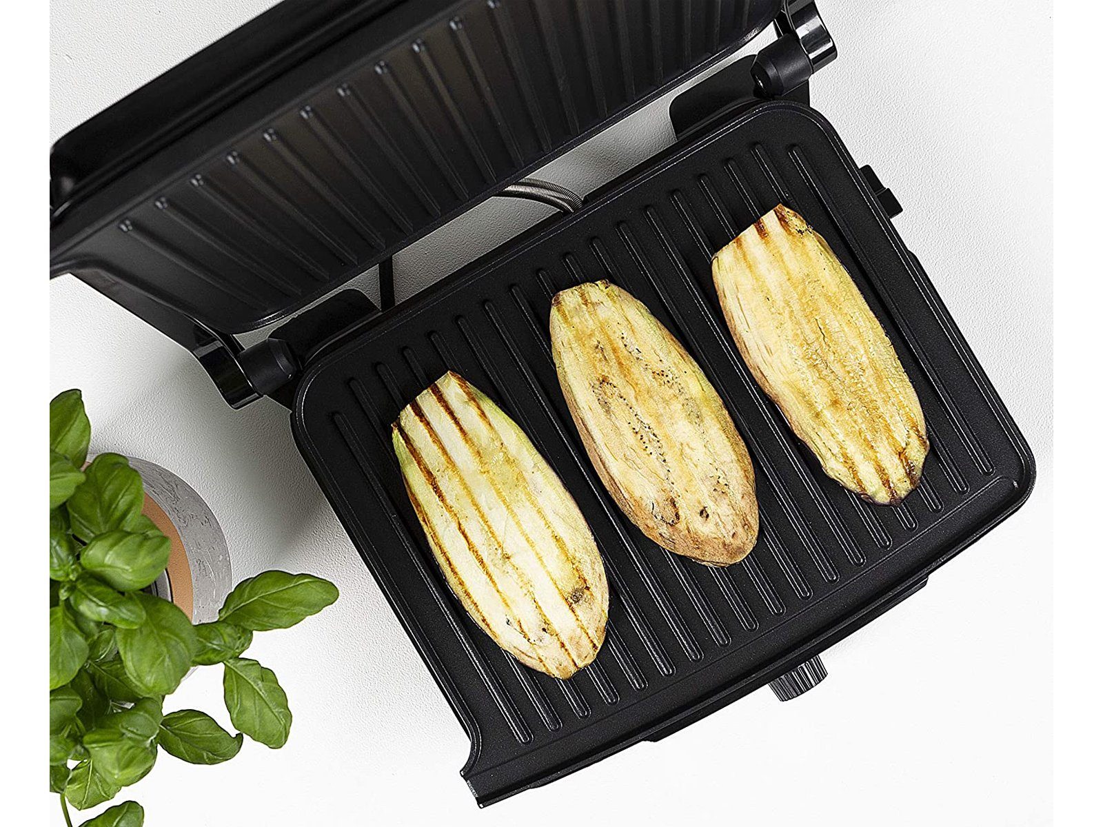 Tristar Kontaktgrill, 2000 W, Elektro Low fat Indoorgrill Panini Multigrill BBC Snackmaker 30x23cm