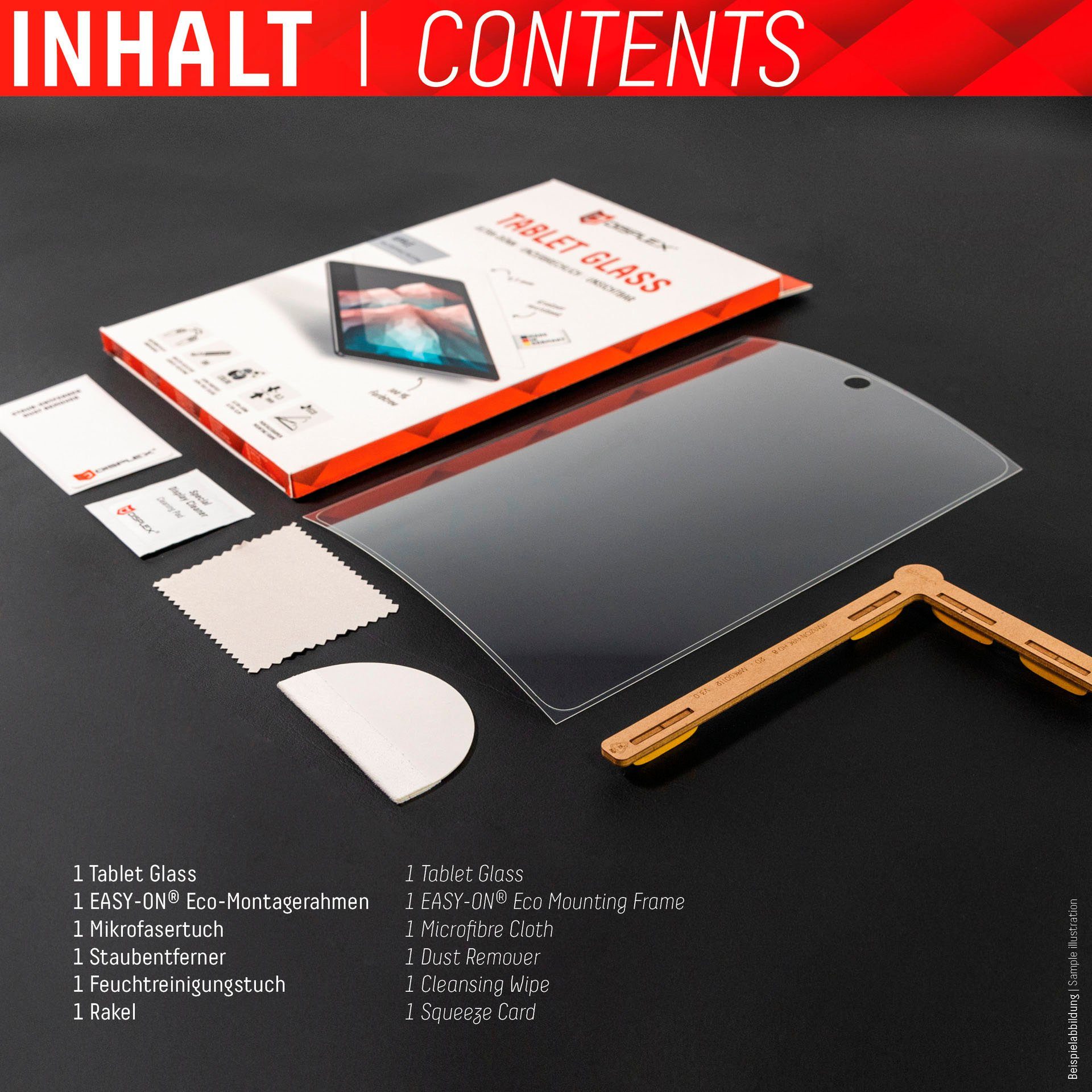 Displex Displayschutzfolie Tablet Glass iPad (7/8/9 Gen)/Air (3. Gen) für iPad (7/8/9 Gen)/Air (3. Gen) – Bild 4 von 5