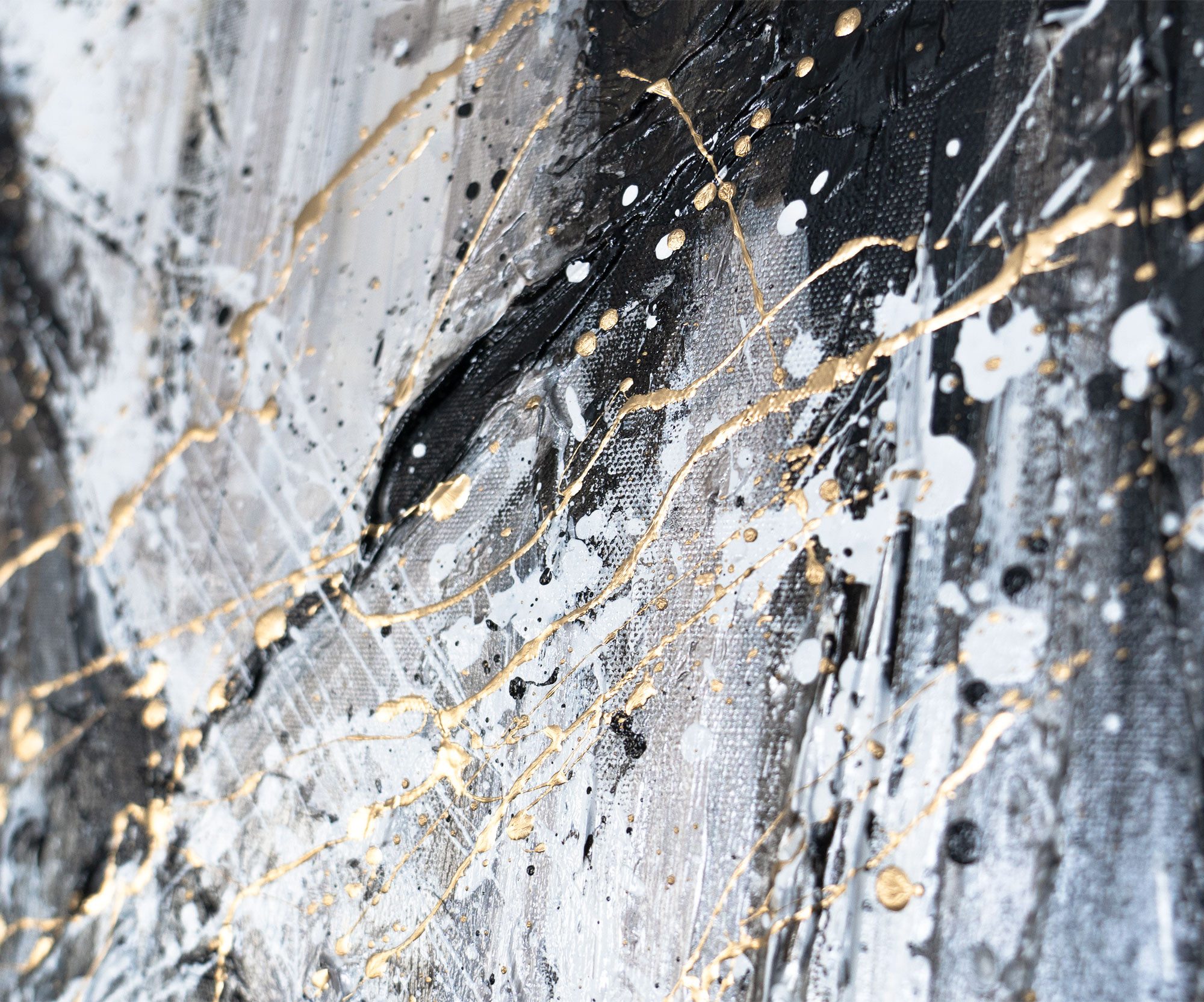 YS-Art Gemälde Wilder Impuls