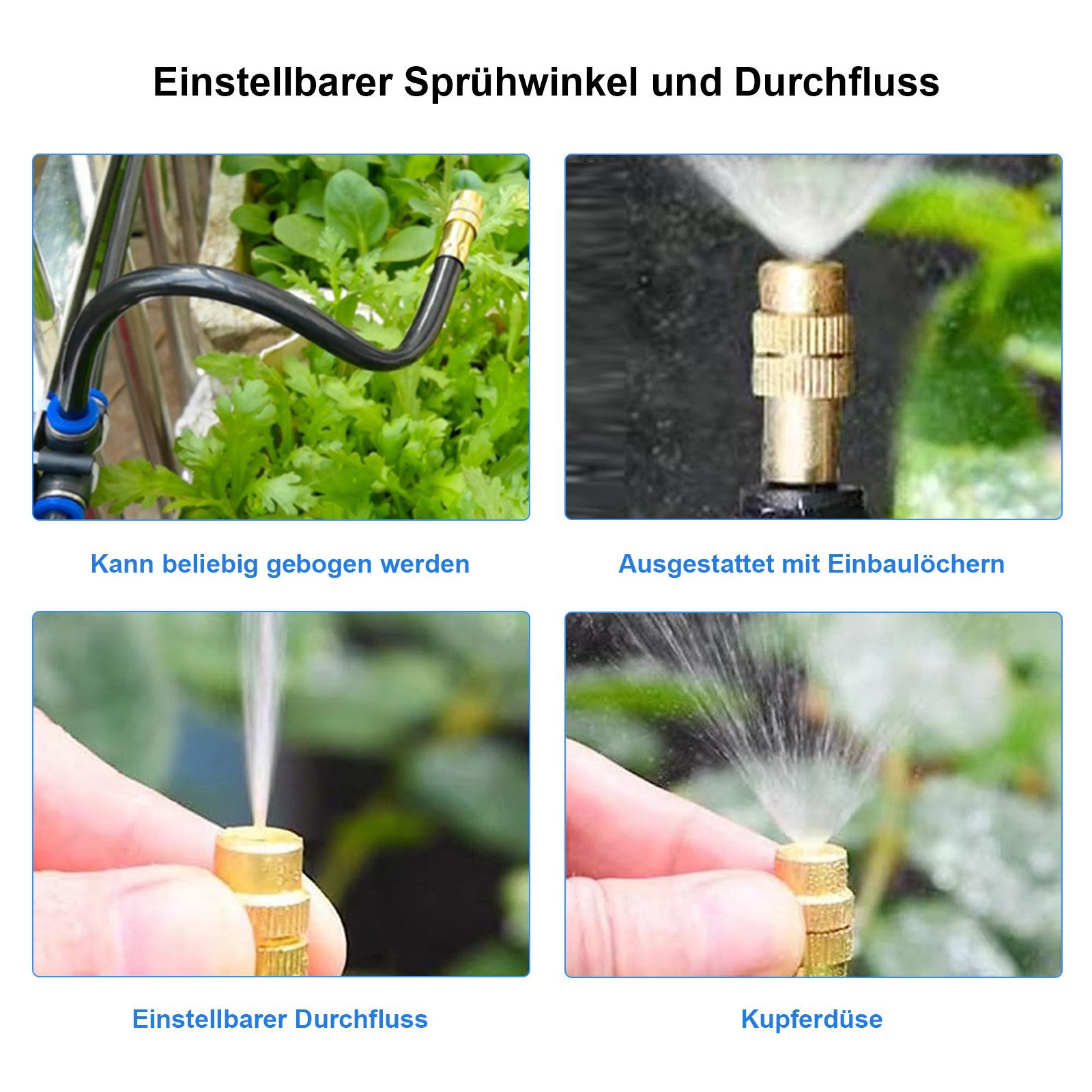Jibenhome Bewässerungssystem Automatische Bewässerung,Bewässerungssystem Ga günstig online kaufen