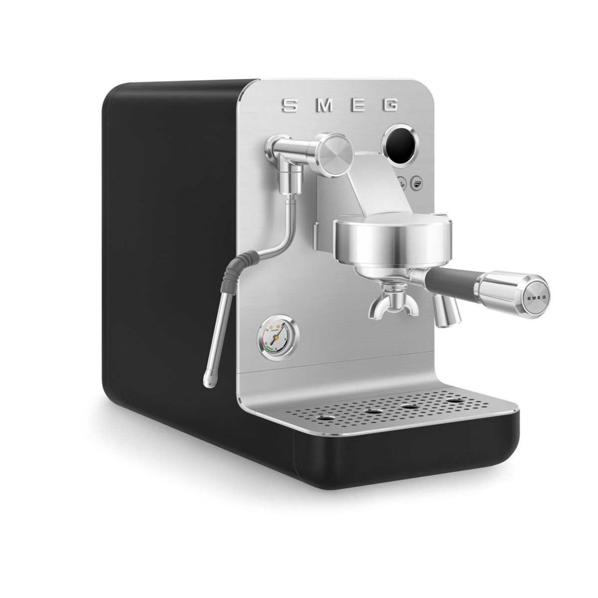 Smeg Siebträgermaschine EMC02BLMEU Espressomaschine Mini Pro