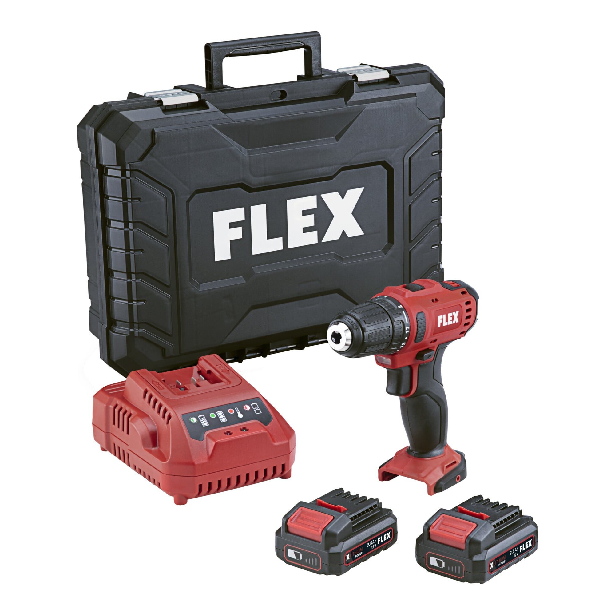 Flex Bohrschrauber Flex 2-Gang Akku-Bohrschrauber DD 2G 12-LDBC/2.5, 12 V Light Duty