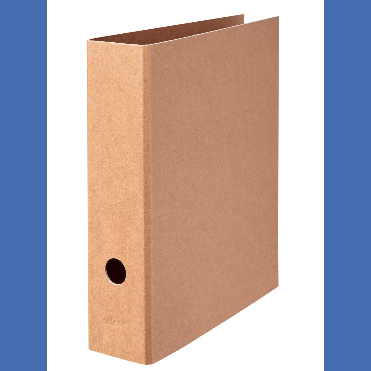 Falken Aktenordner Ordner Pure vegan A4 8cm braun