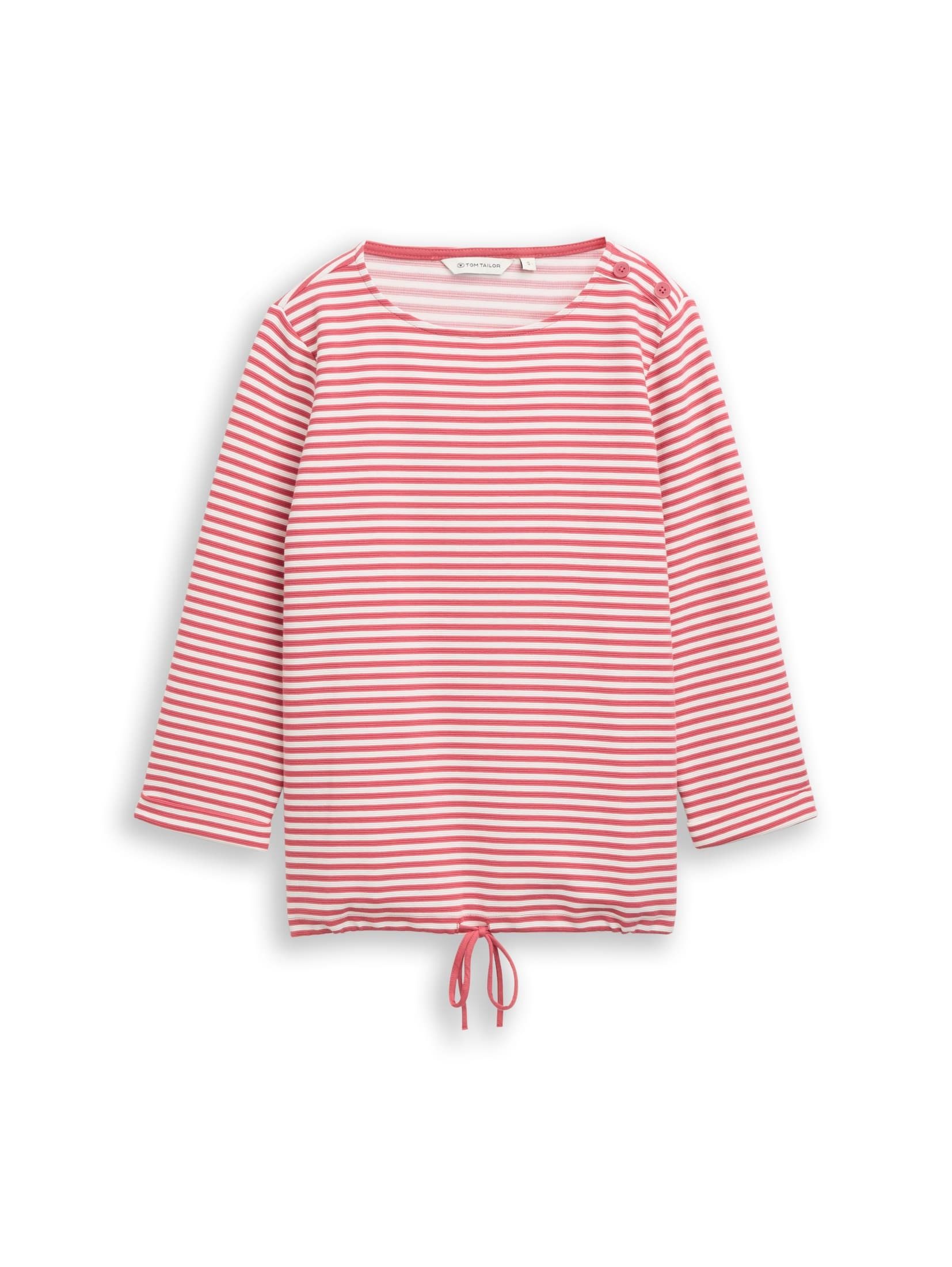 pink offwhite regular stripe