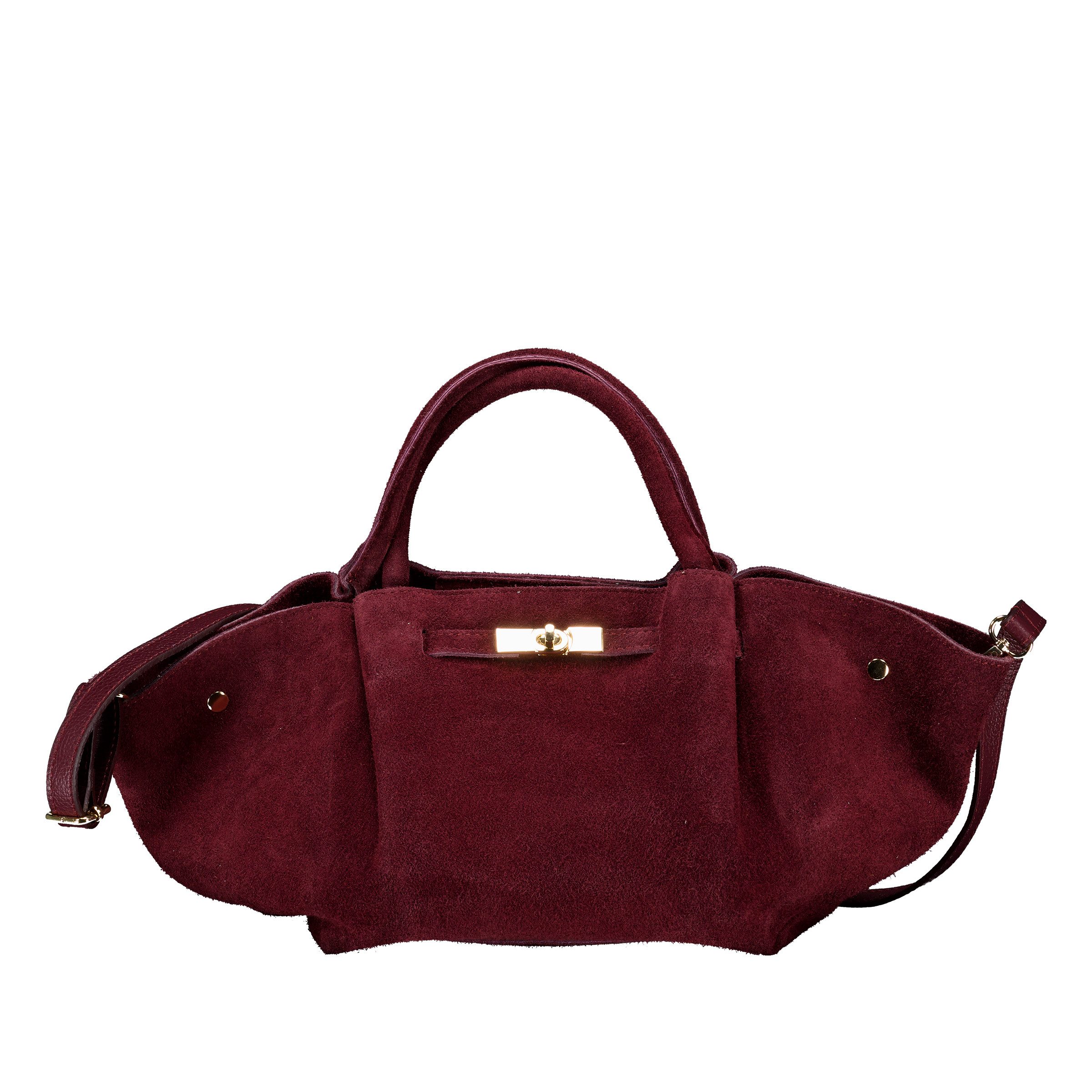 Hausfelder Manufaktur Handtasche Velours günstig online kaufen