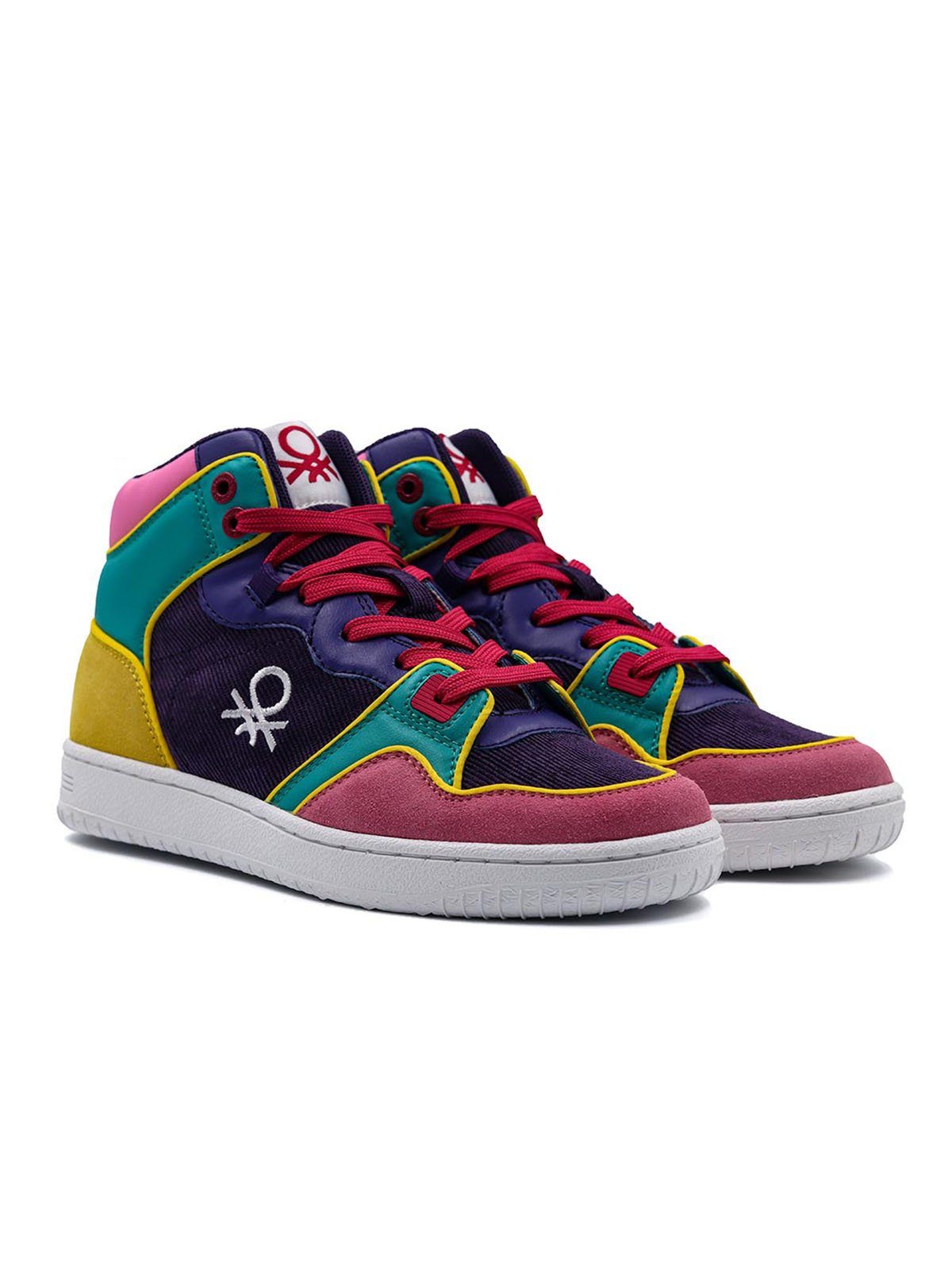 Damen Ankle Sneaker ROD CORDUROY- violet/jellyfish Sneaker