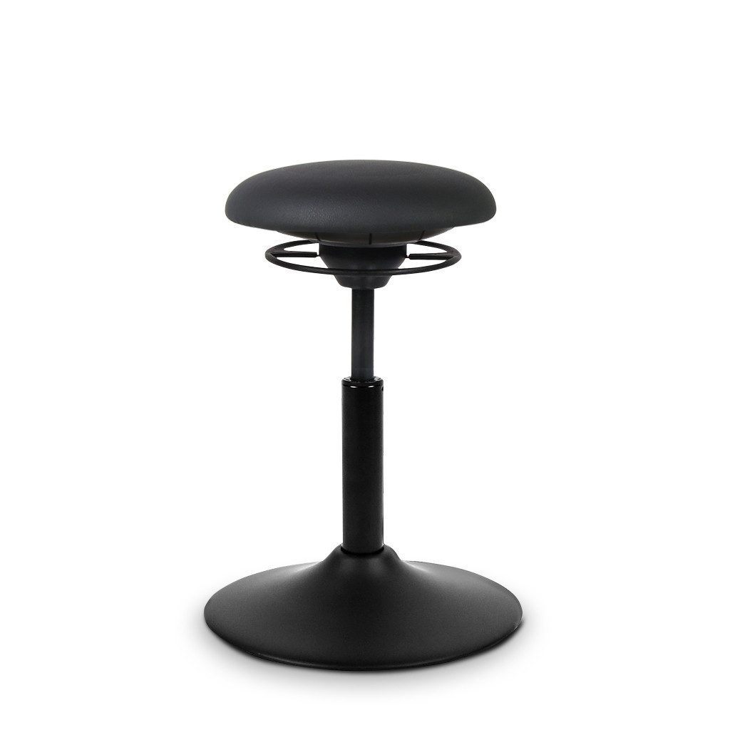 Balimo Sitzhocker BALIMO® CLASSIC - Gestell Schwarz - Sitztrainer - Bewegungshocker