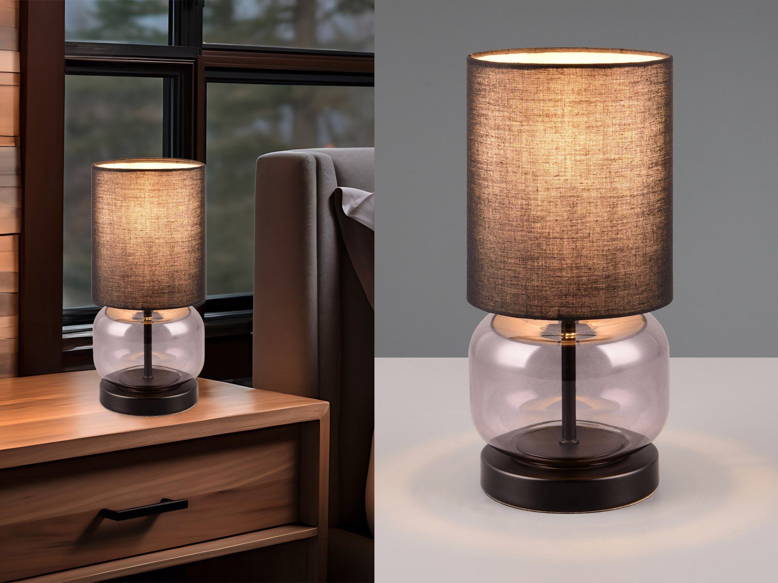 TRIO Leuchten LED Nachttischlampe, Dimmfunktion, LED günstig online kaufen